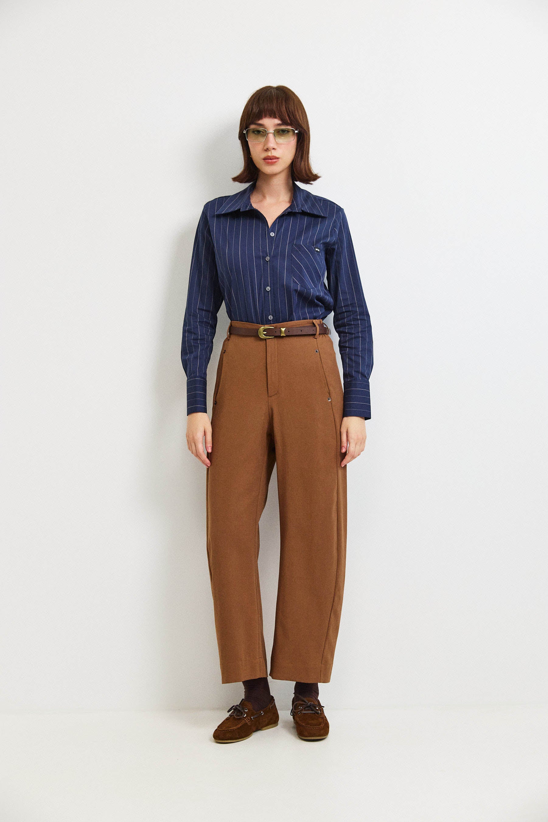 מכנסי ג׳סמין דריל חום