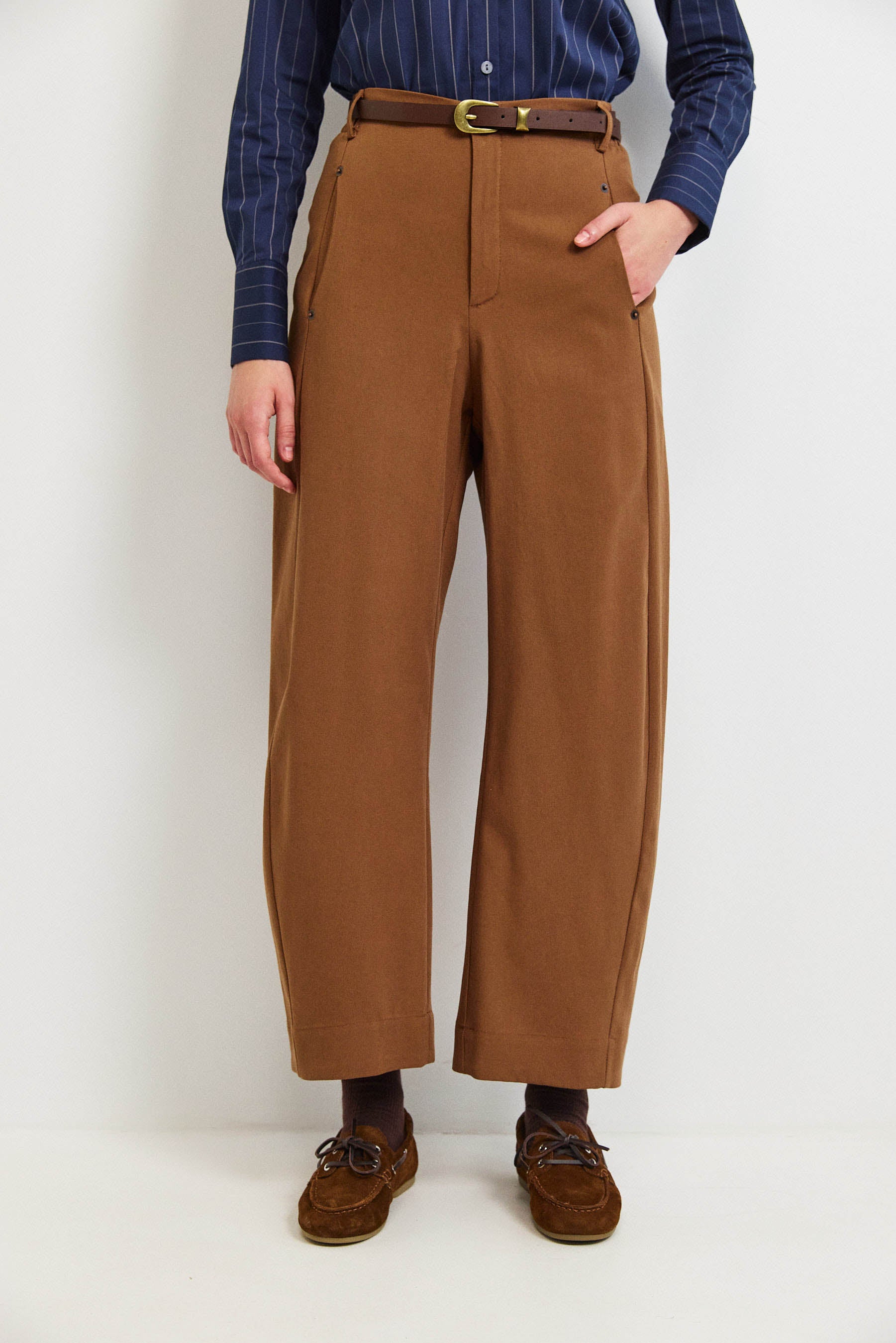 מכנסי ג׳סמין דריל חום