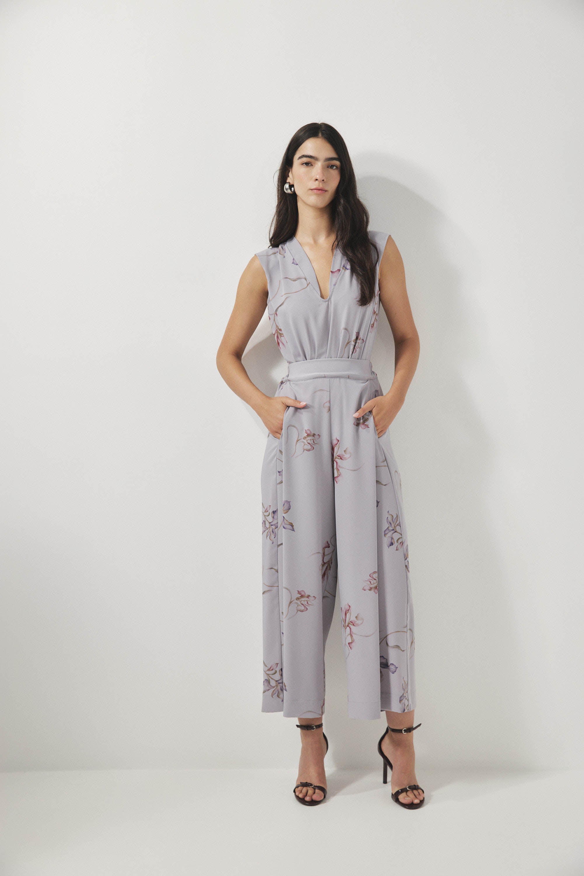 אוברול רית׳ם פרחוני