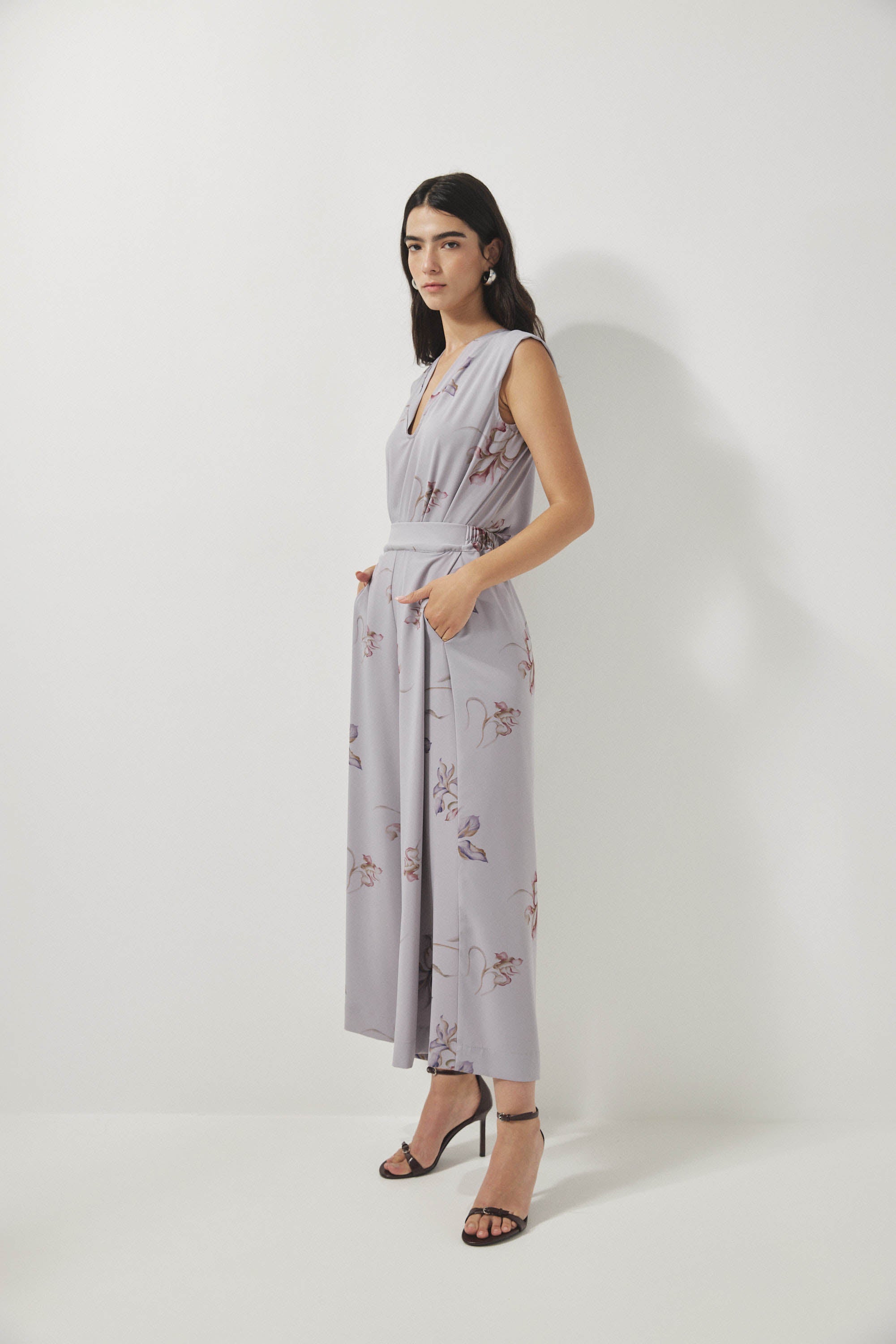 אוברול רית׳ם פרחוני