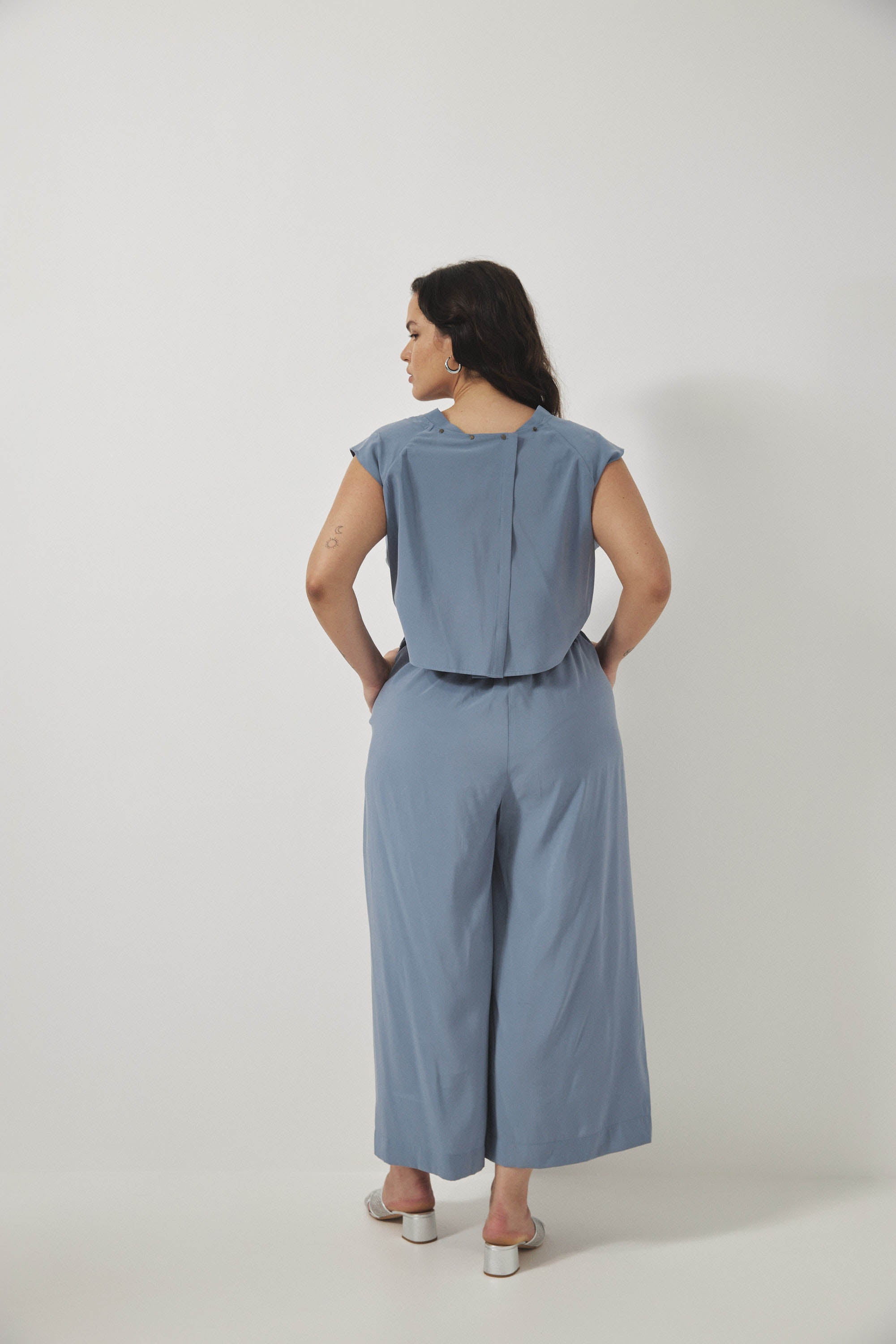 אוברול רית׳ם תכלת