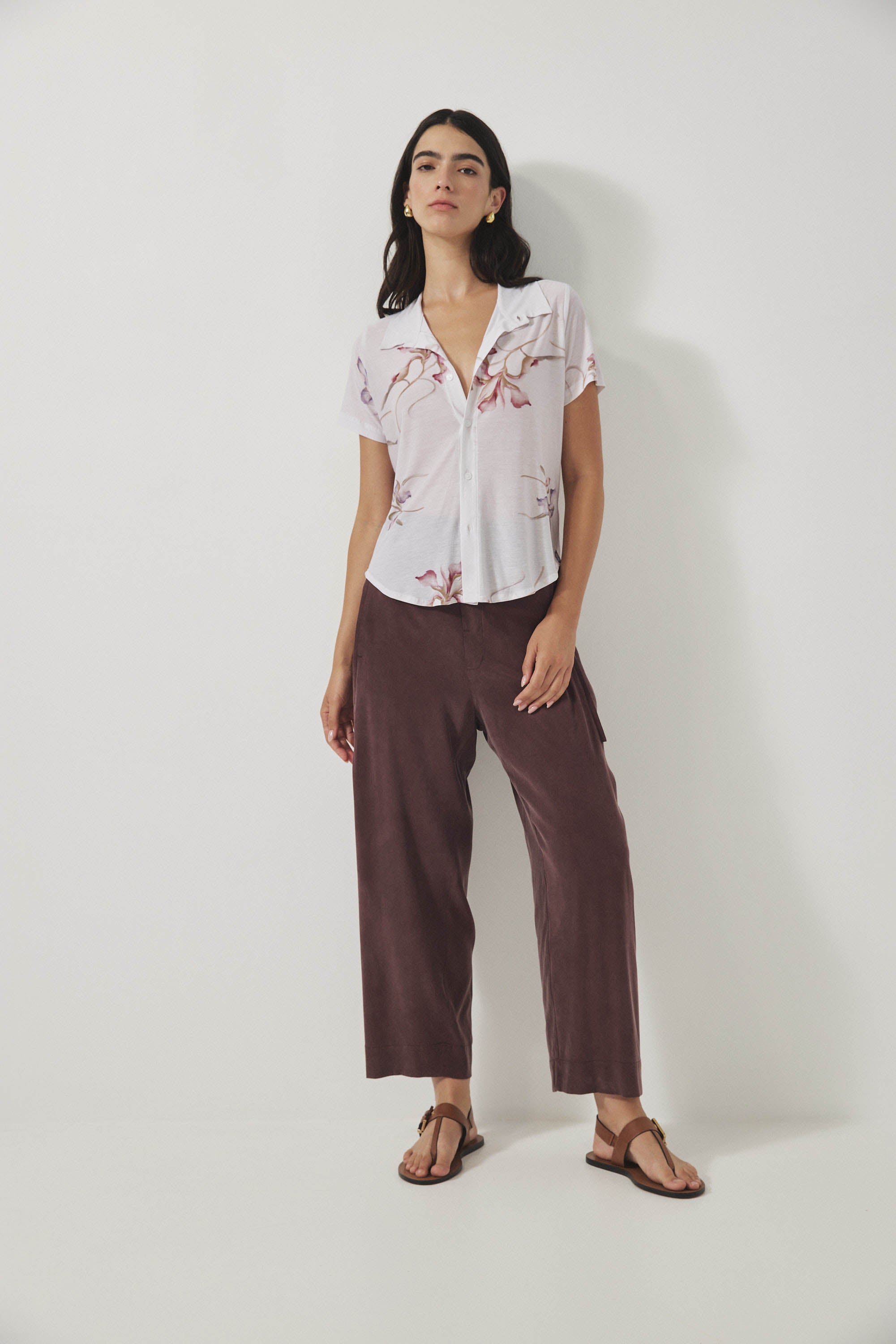 מכנסי מקסים קופרו בורגונדי