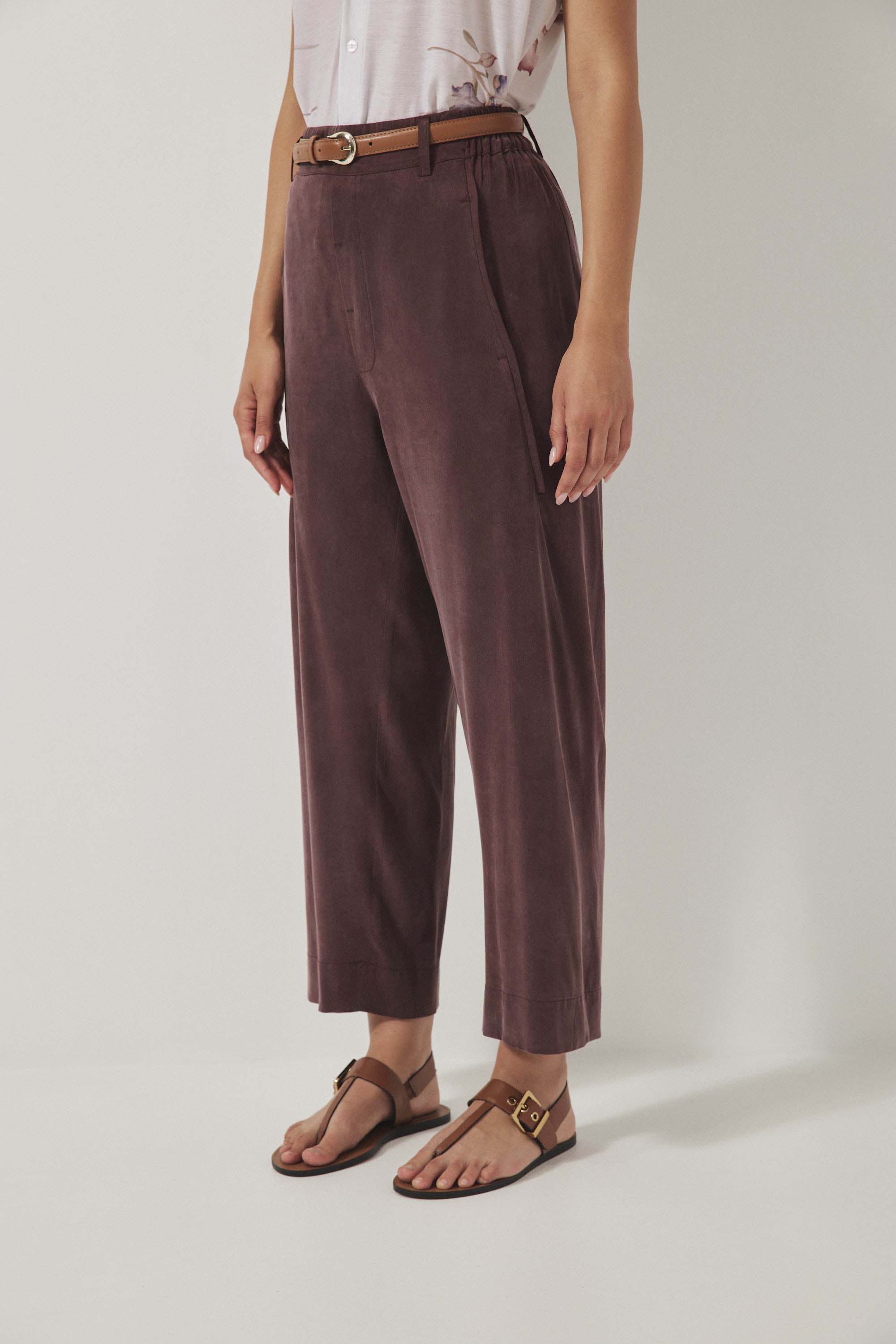 מכנסי מקסים קופרו בורגונדי