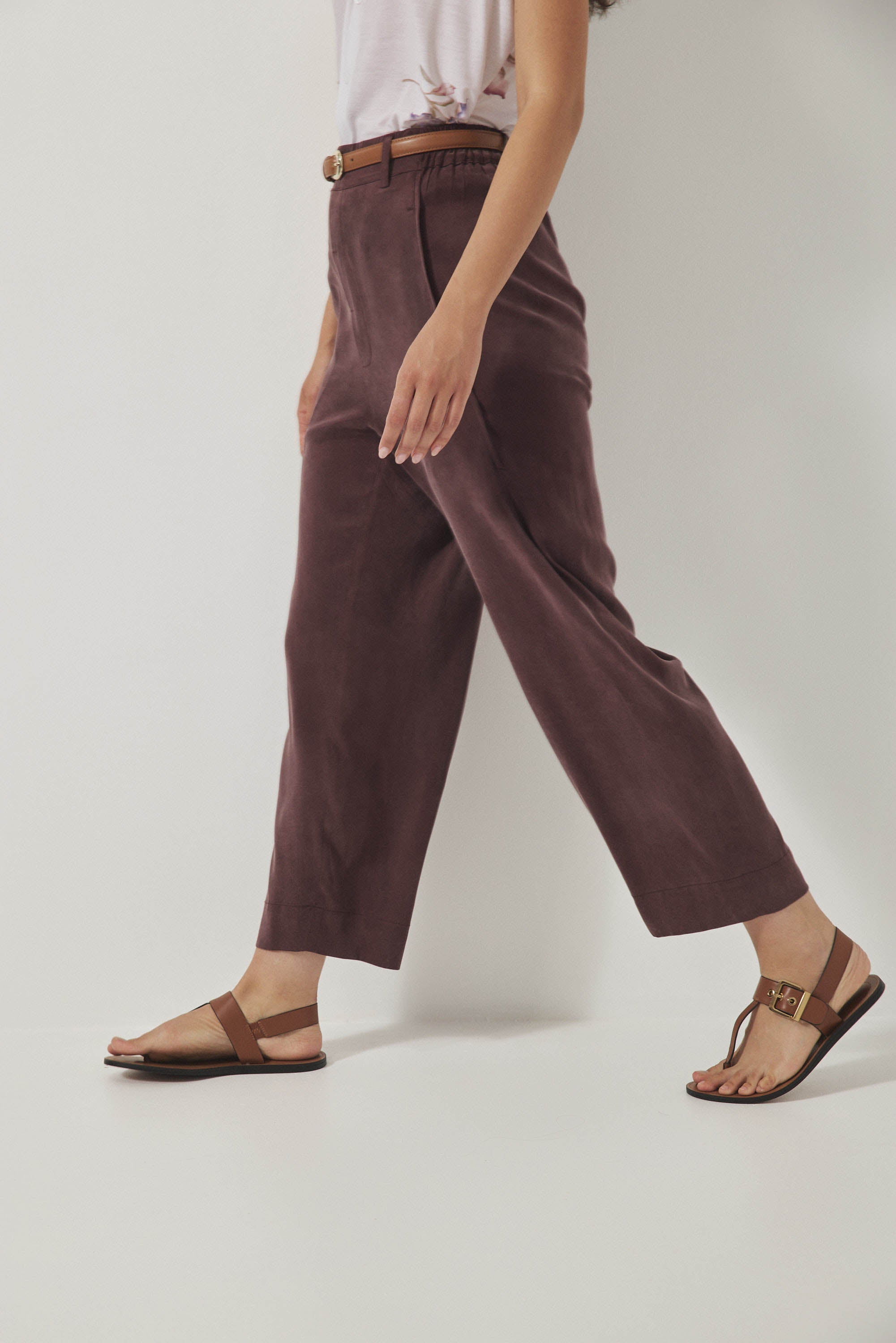 מכנסי מקסים קופרו בורגונדי