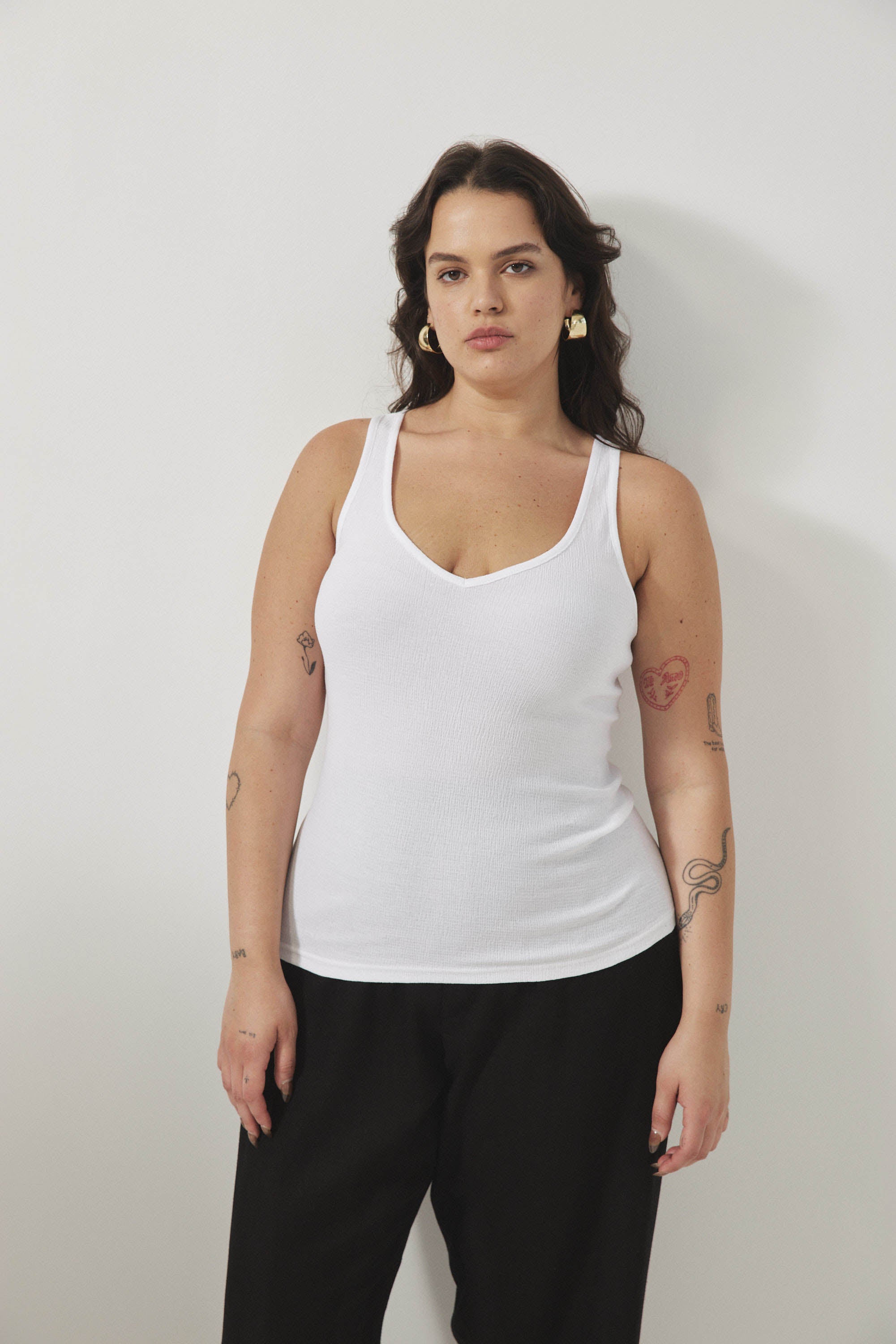 גופיית ג׳ייסון לבן