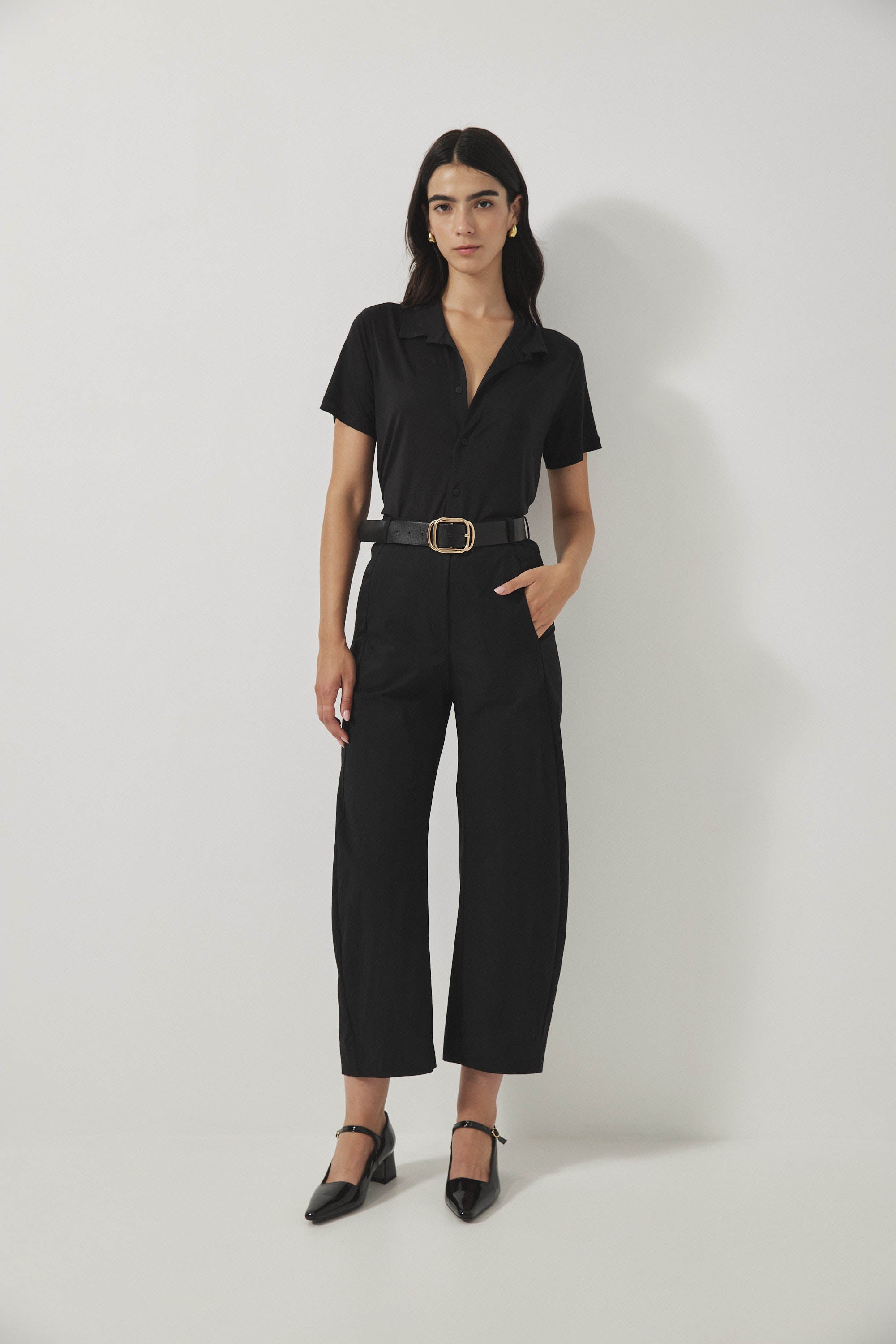 מכנסי ג׳סמין שחור