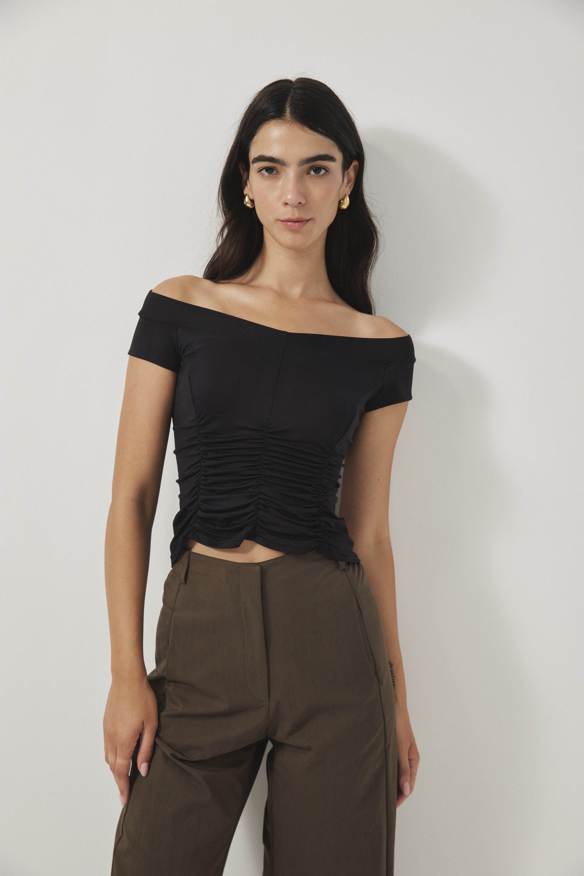 טופ סנדי שחור