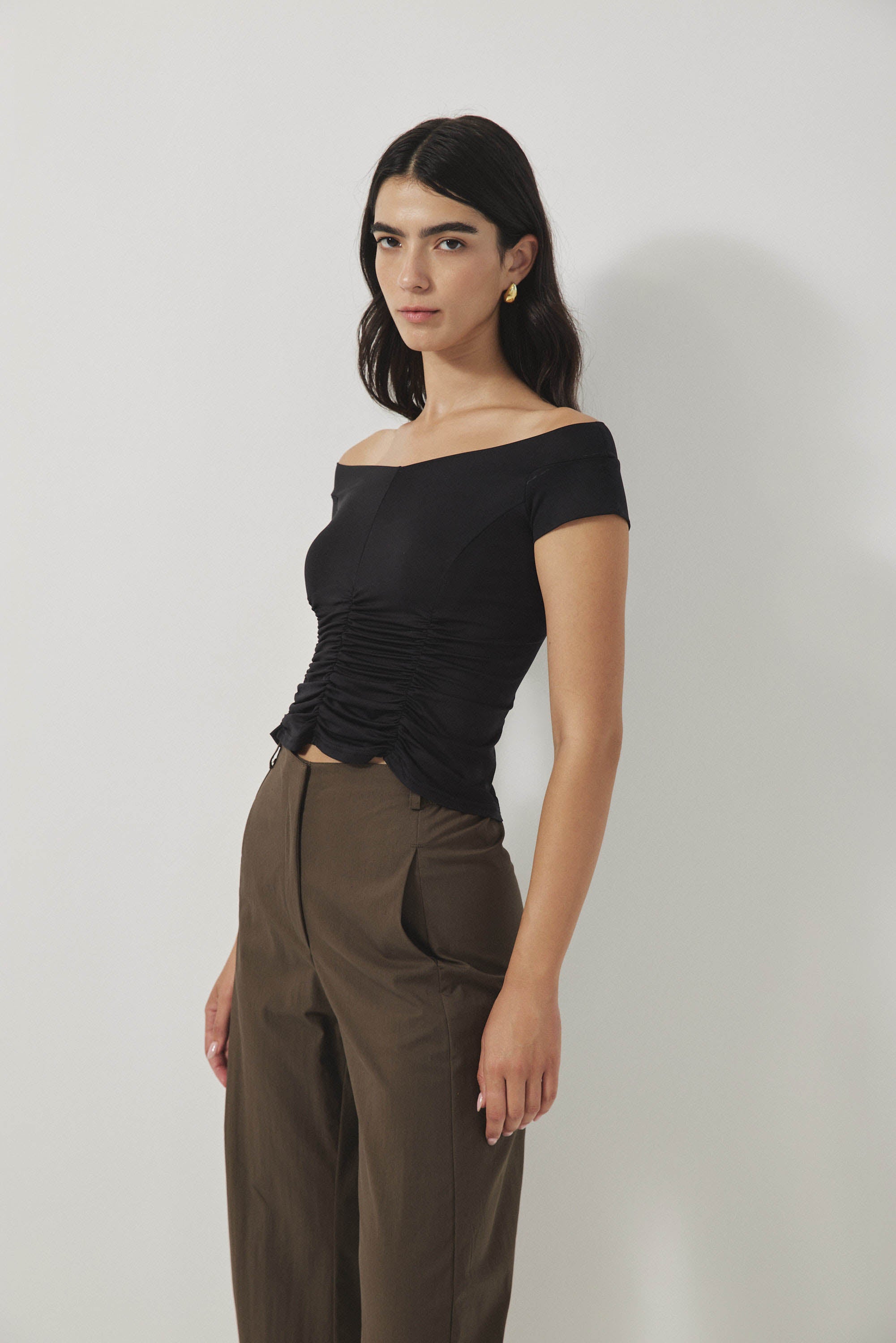 טופ סנדי שחור