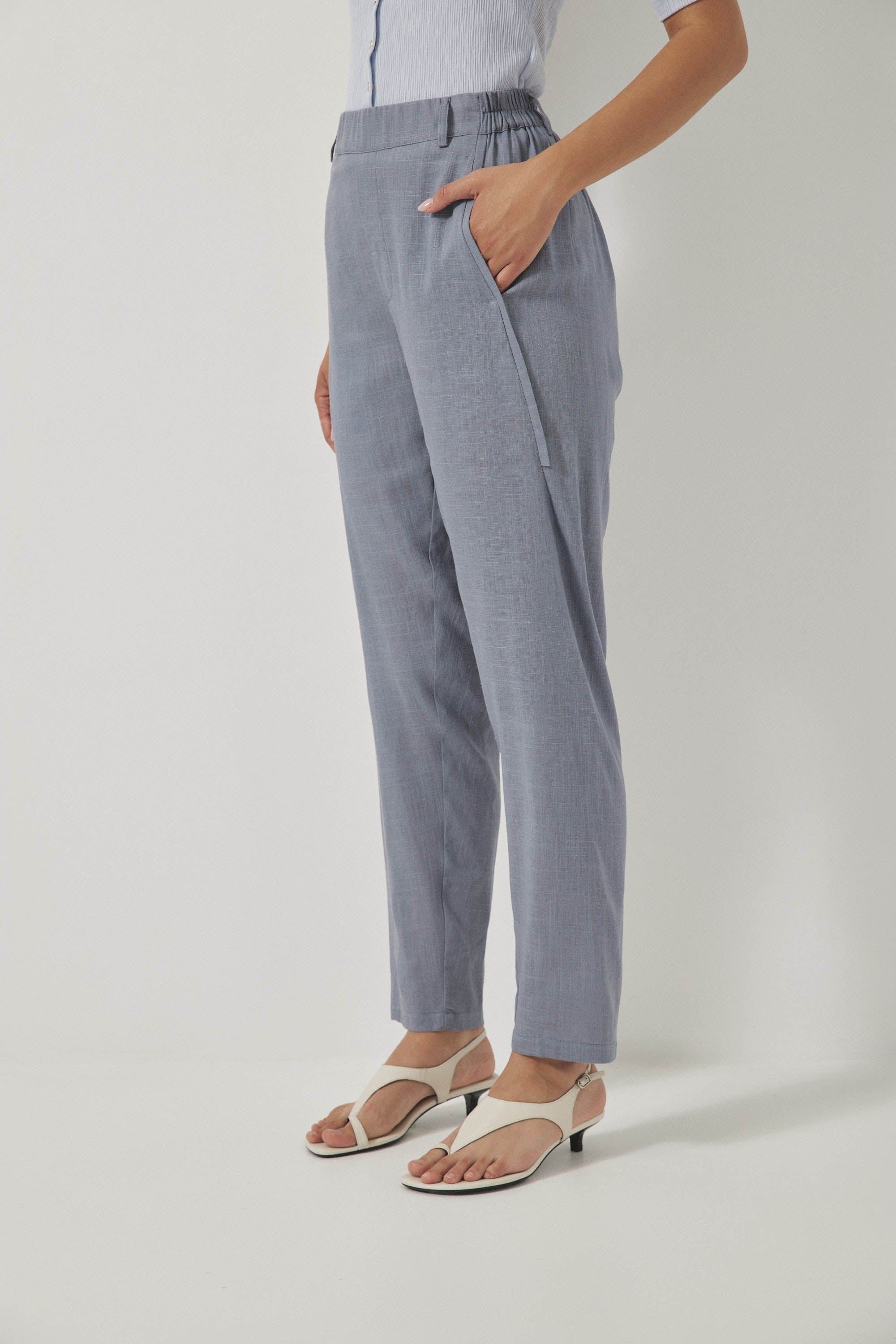 מכנסי מקס פשתן אייס