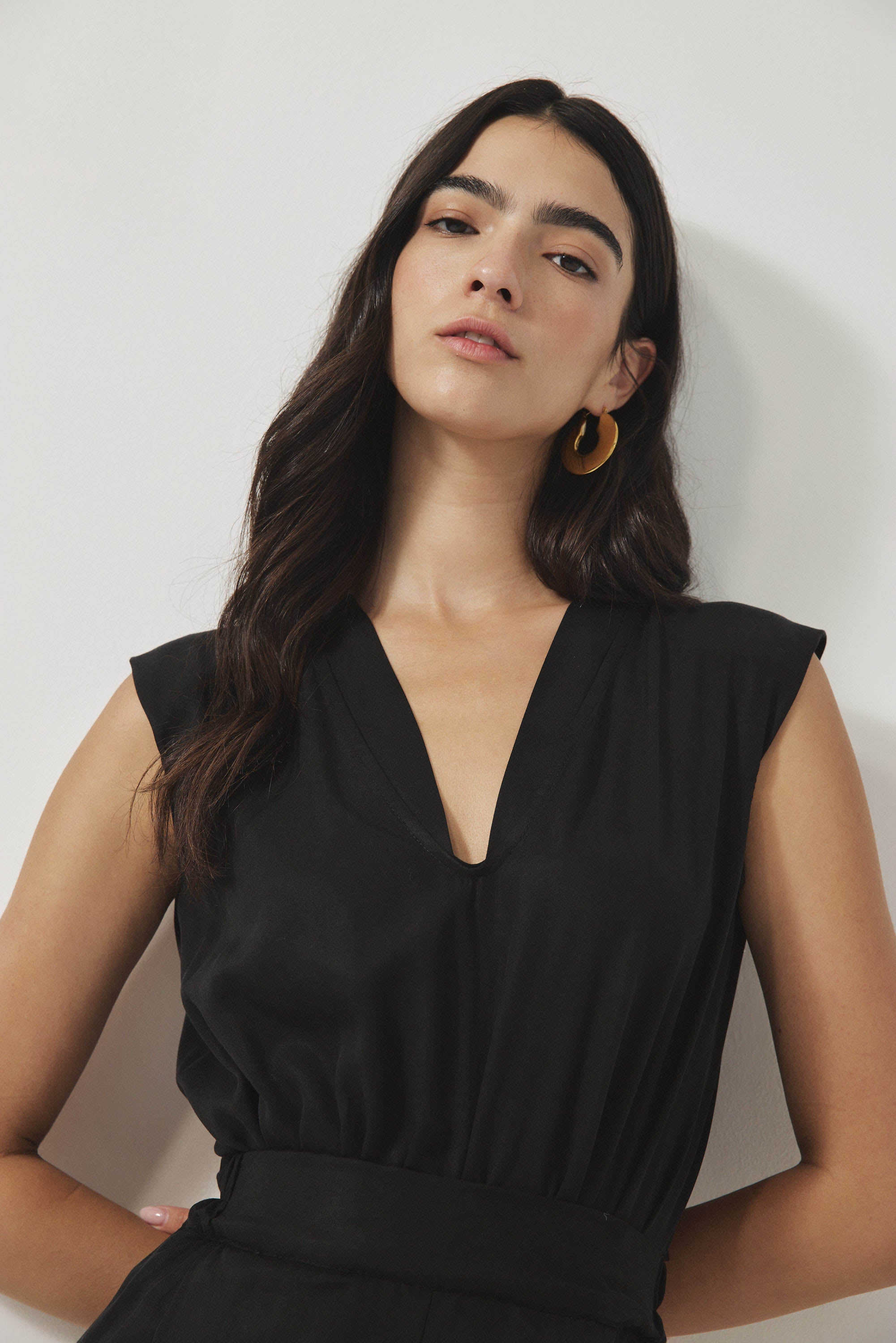 אוברול רית׳ם שחור