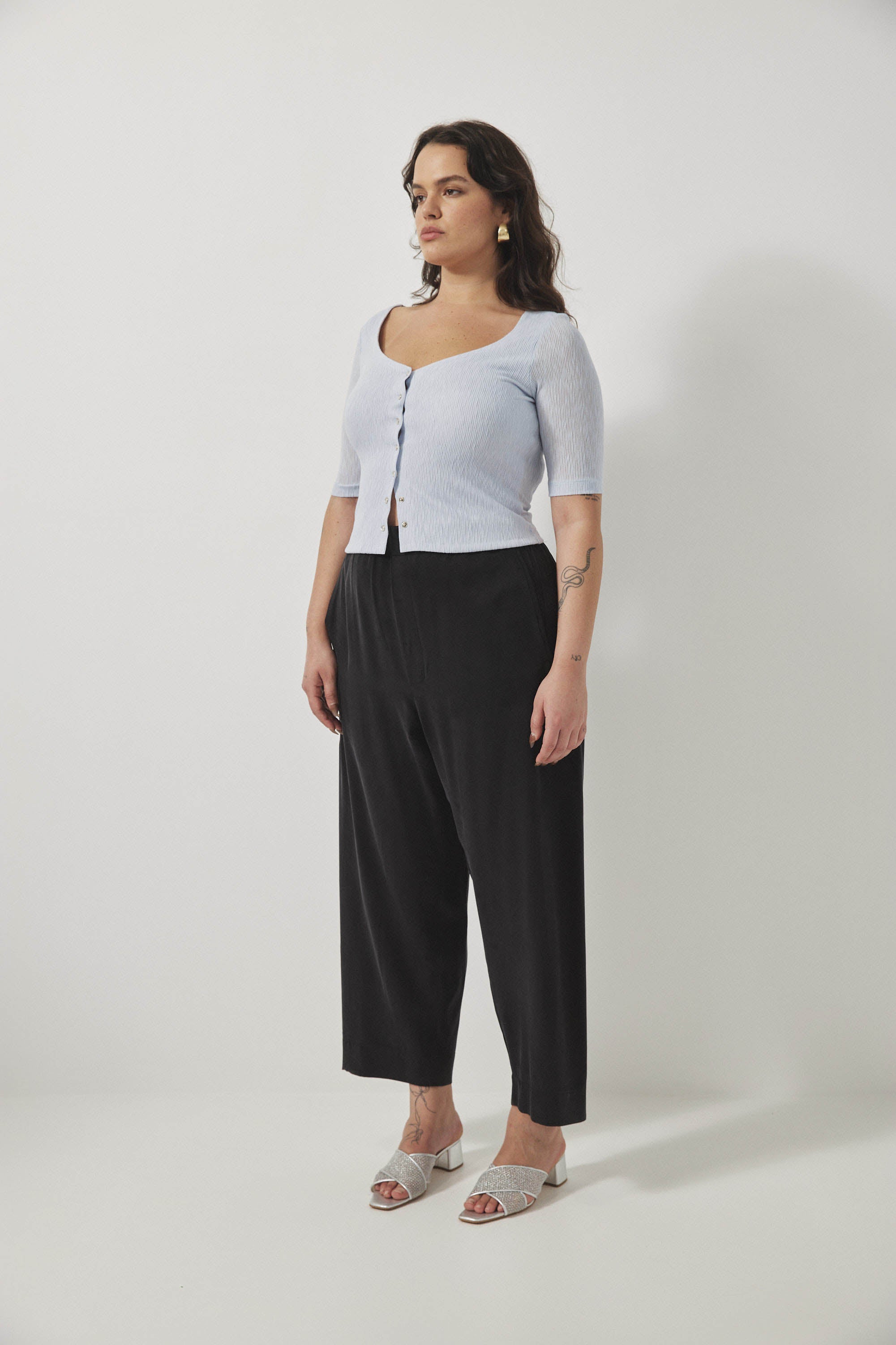 מכנסי מקסים קופרו שחור