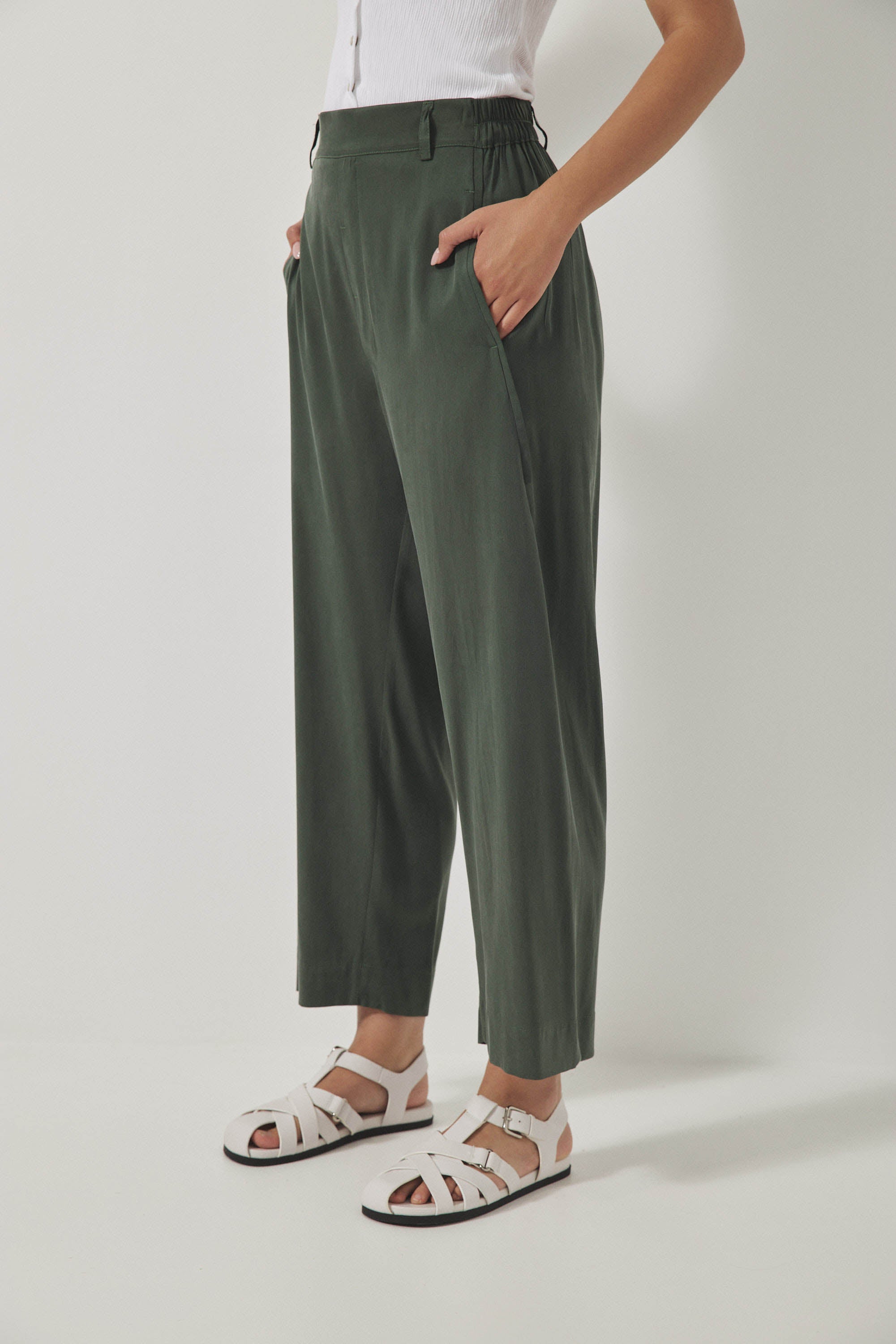 מכנסי מקסים קופרו זית