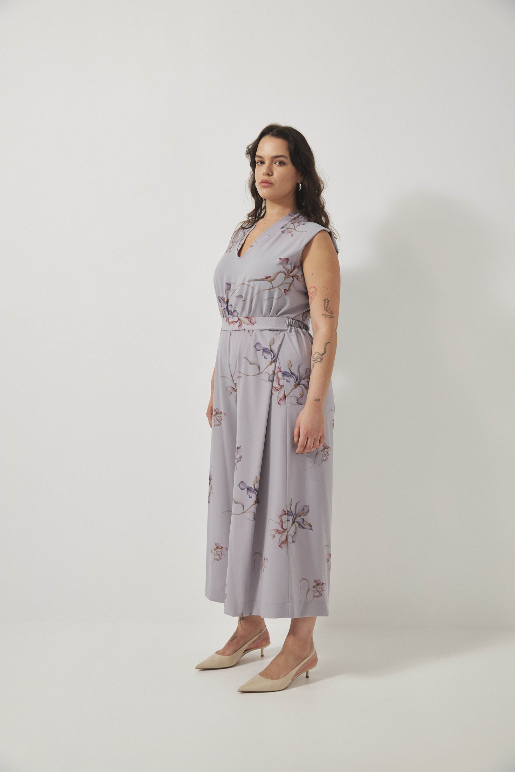 אוברול רית׳ם פרחוני