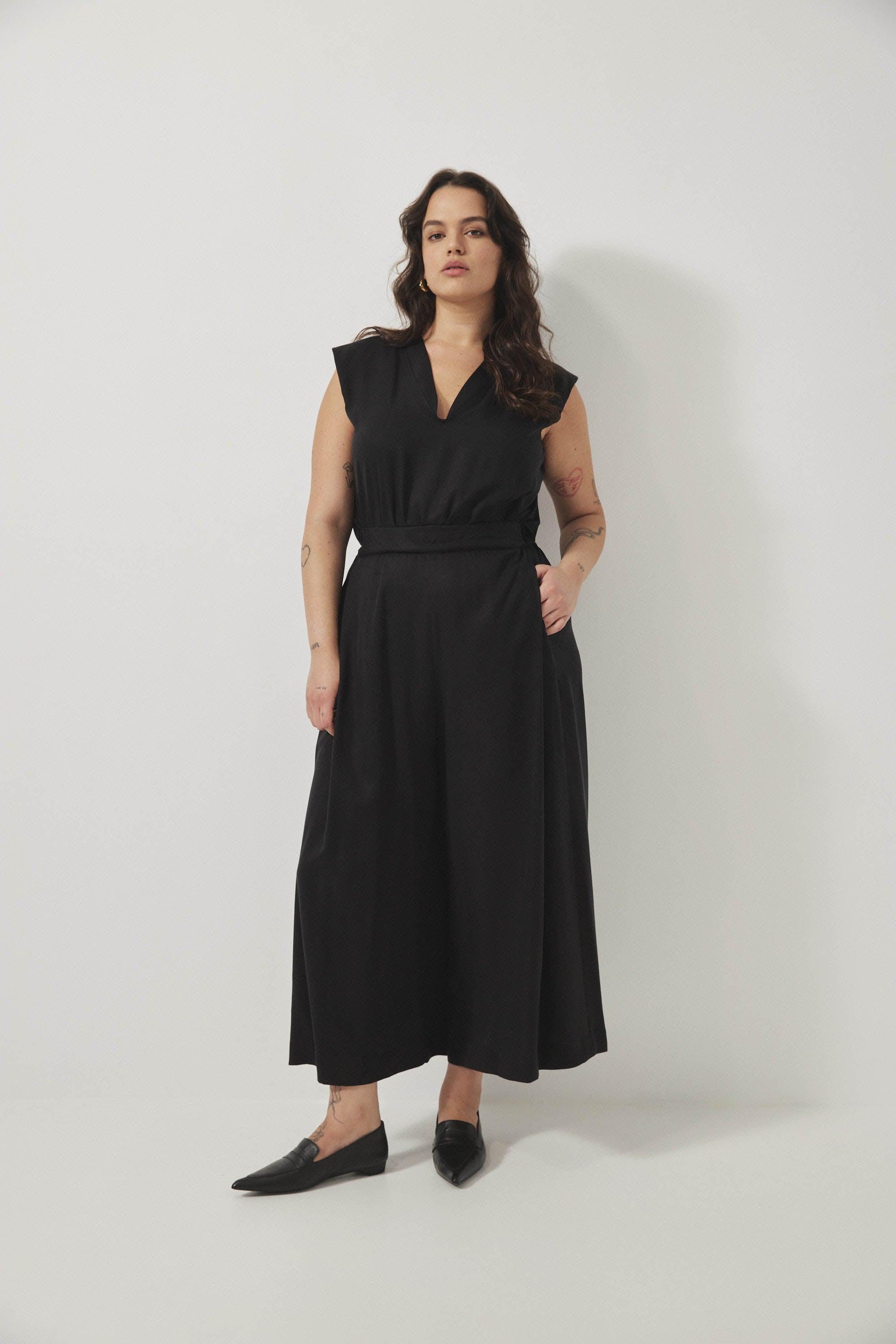 אוברול רית׳ם שחור