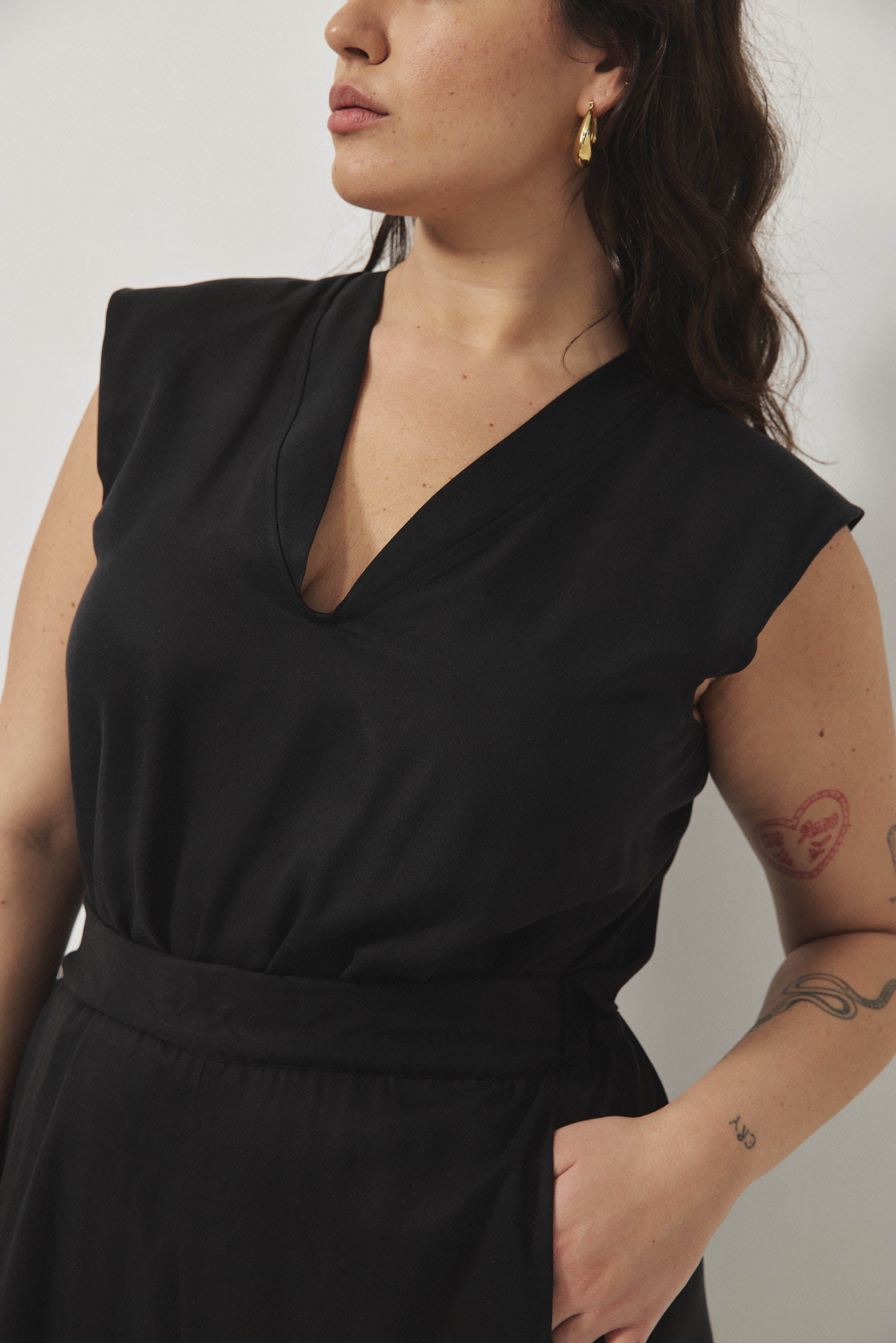 אוברול רית׳ם שחור