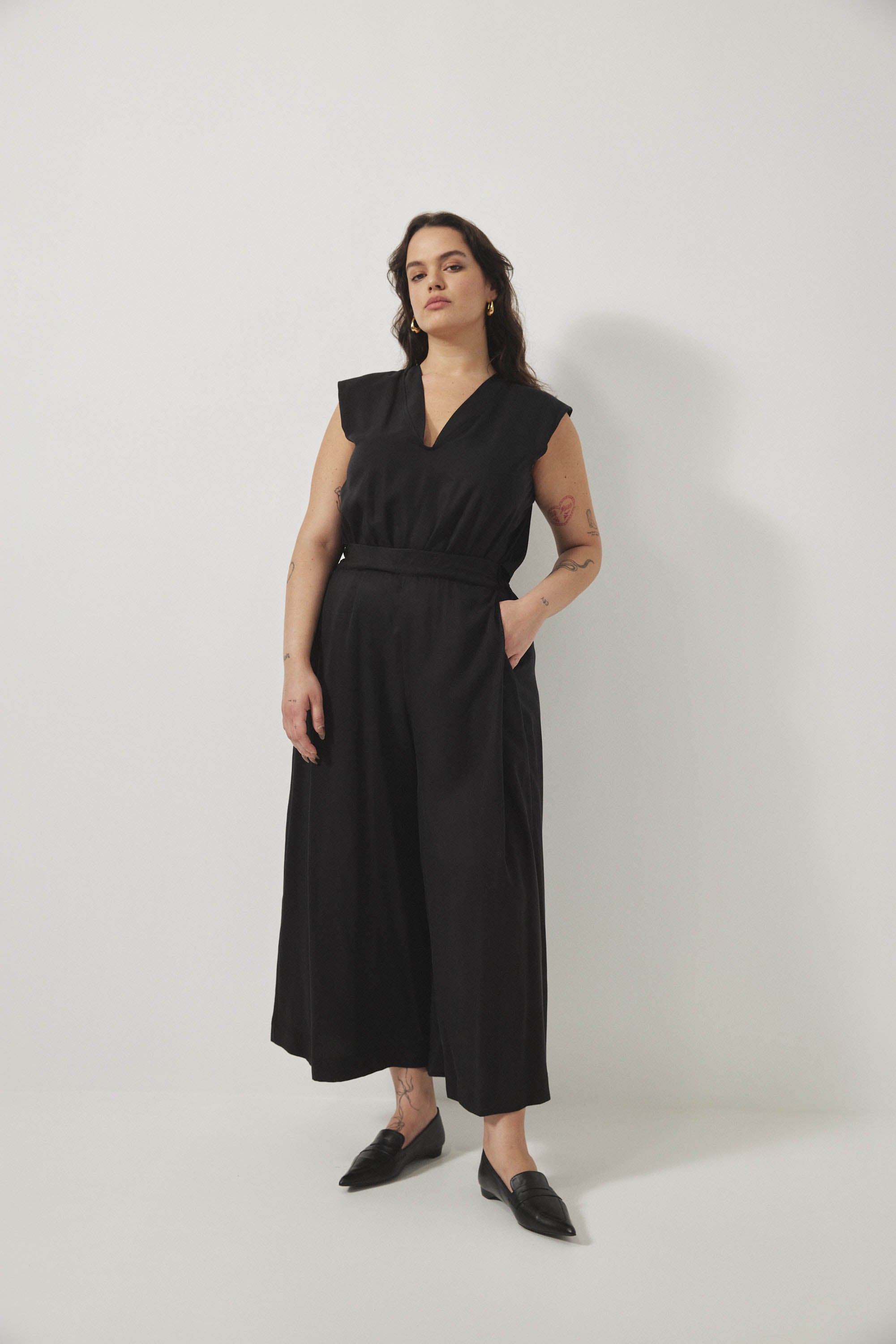 אוברול רית׳ם שחור