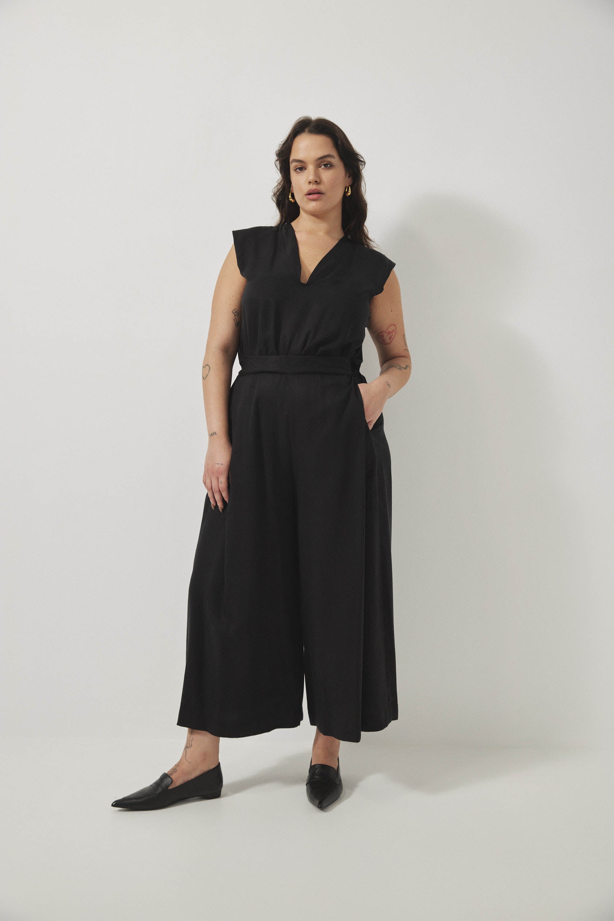 אוברול רית׳ם שחור