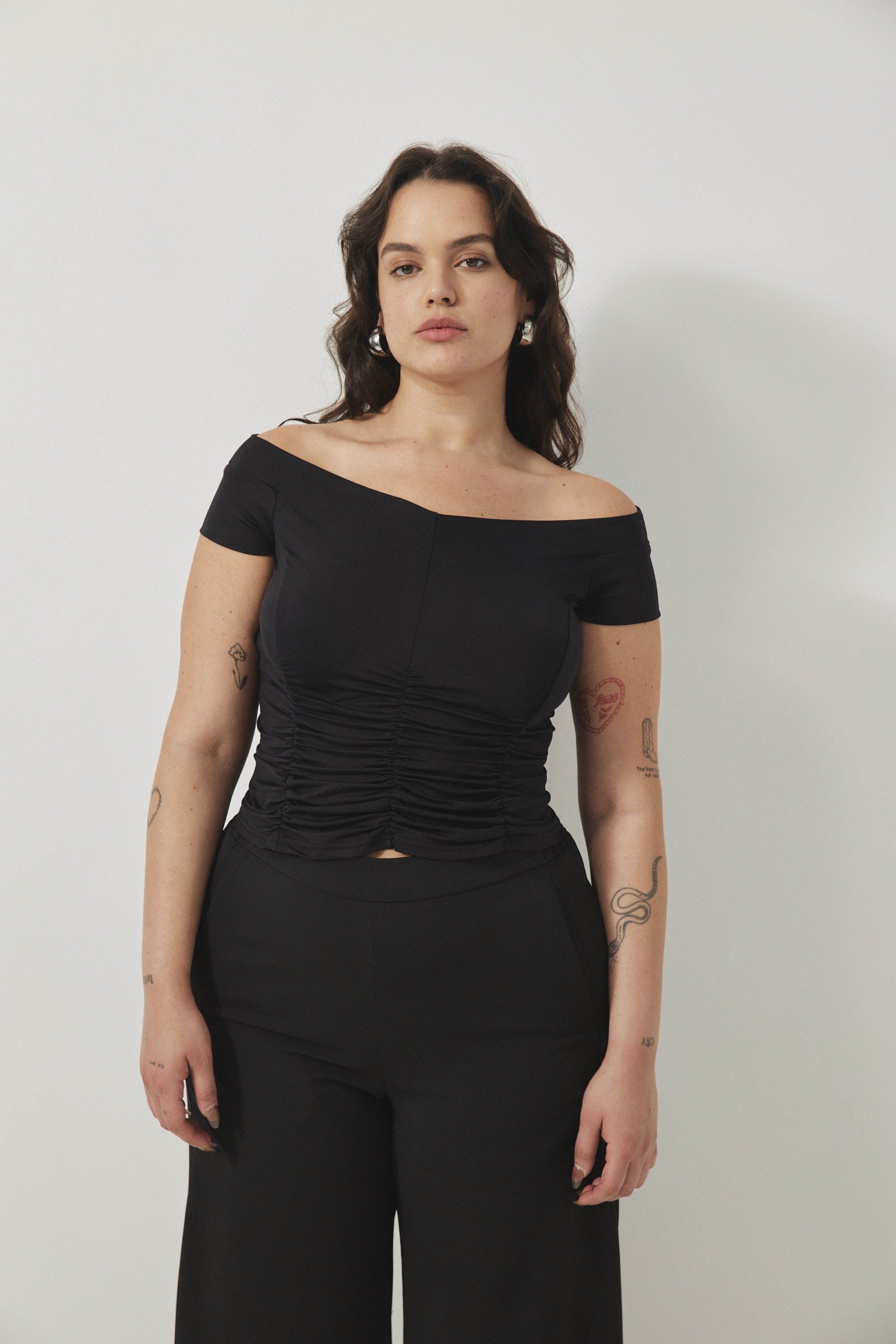 טופ סנדי שחור