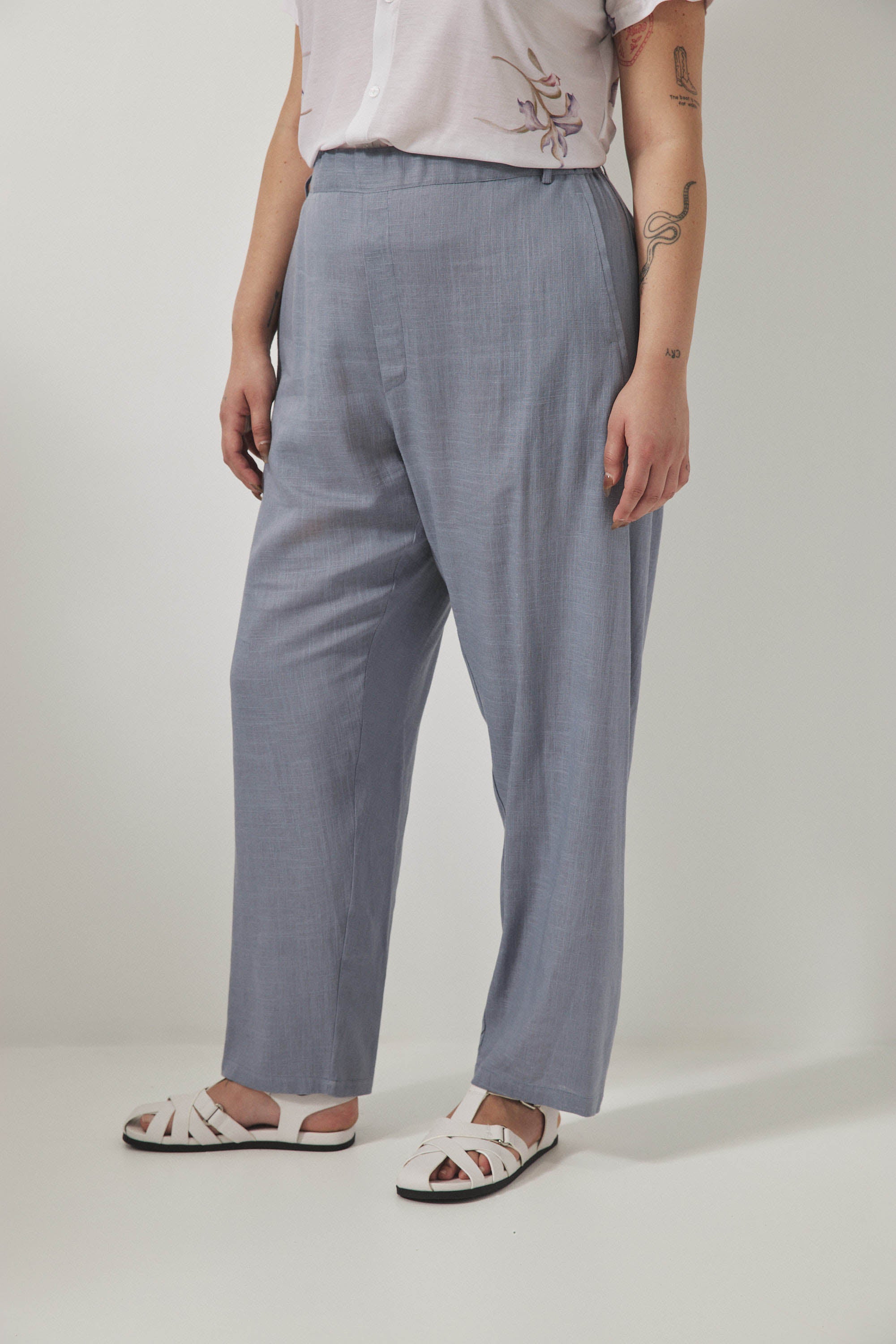 מכנסי מקס פשתן אייס