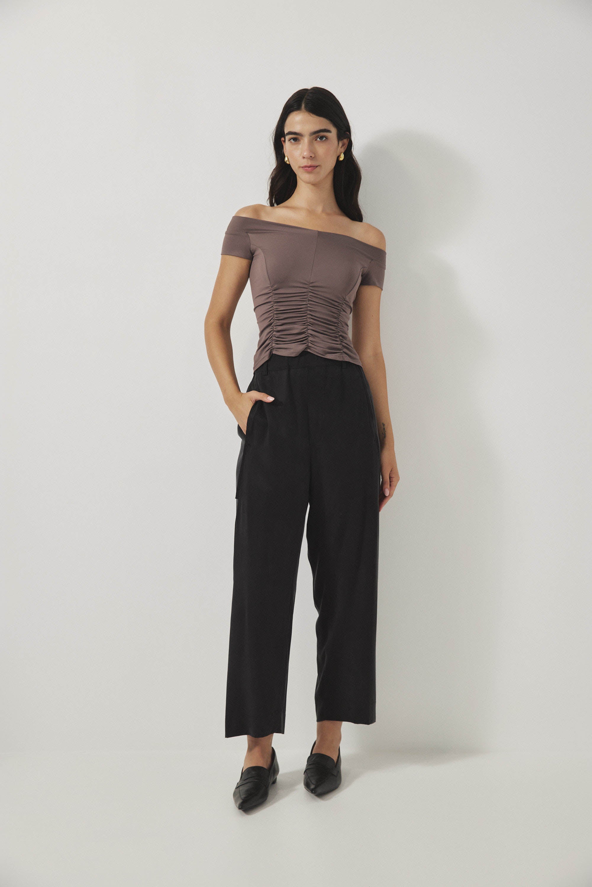 מכנסי מקסים קופרו שחור