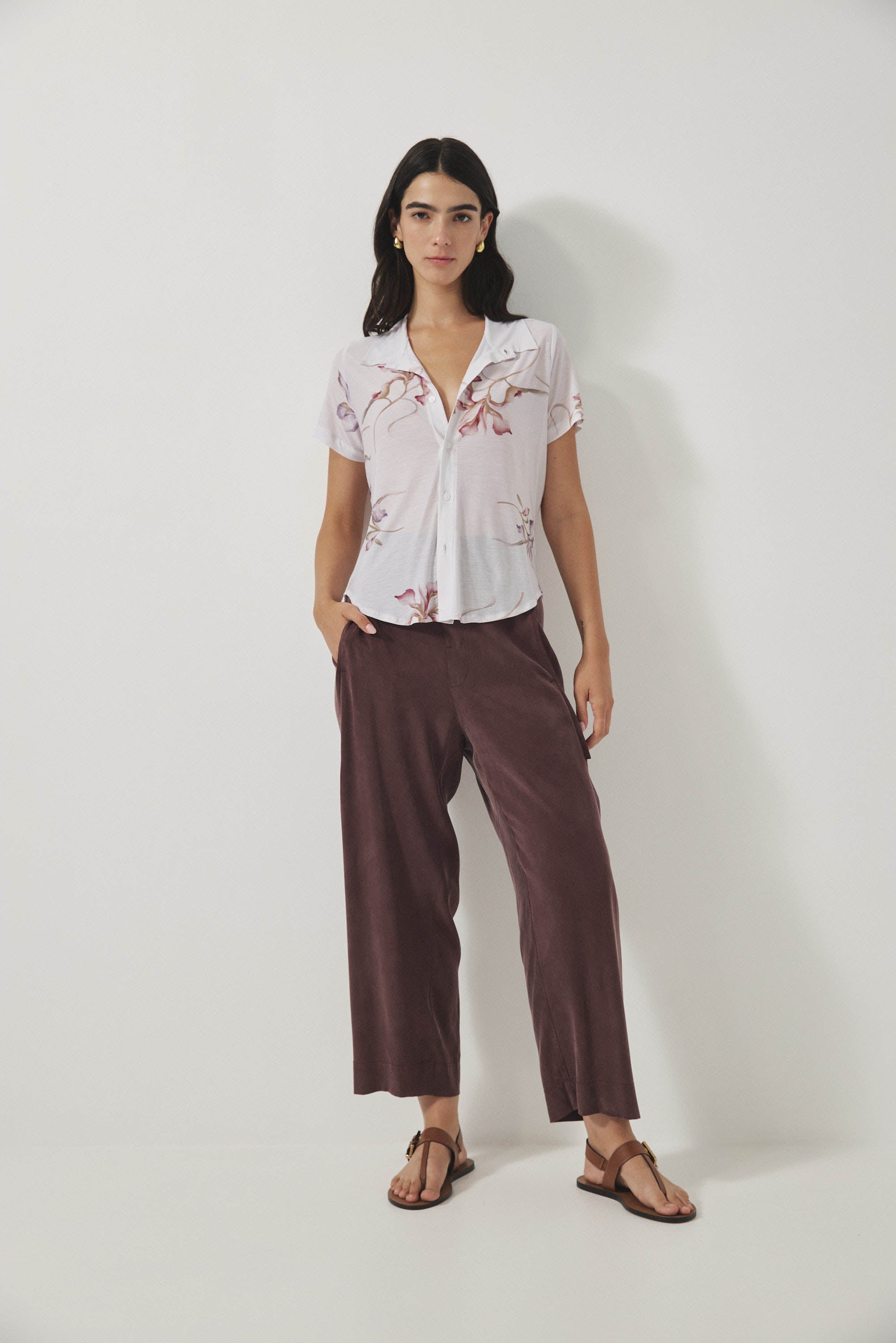 מכנסי מקסים קופרו בורגונדי