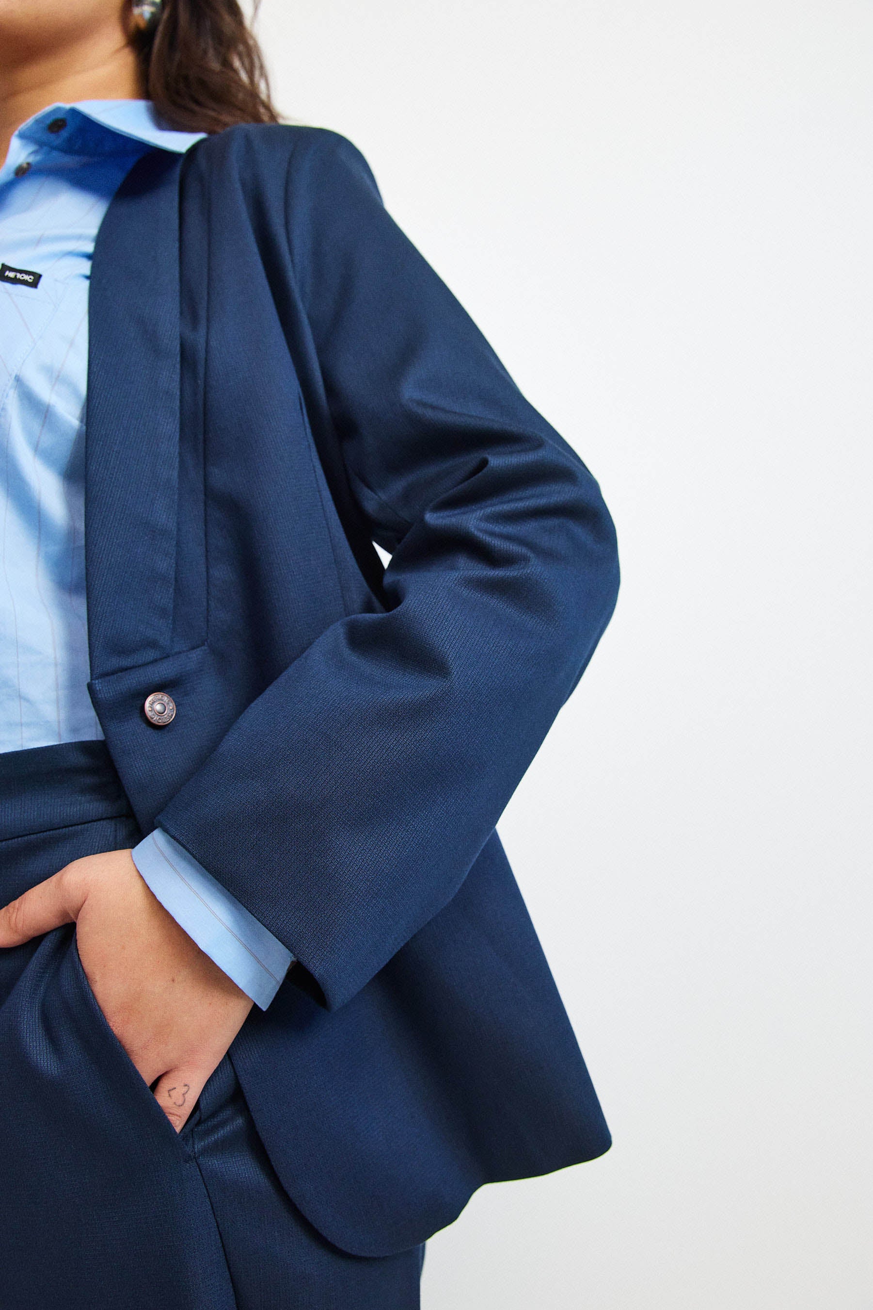 ג׳קט פולי טנסל נייבי