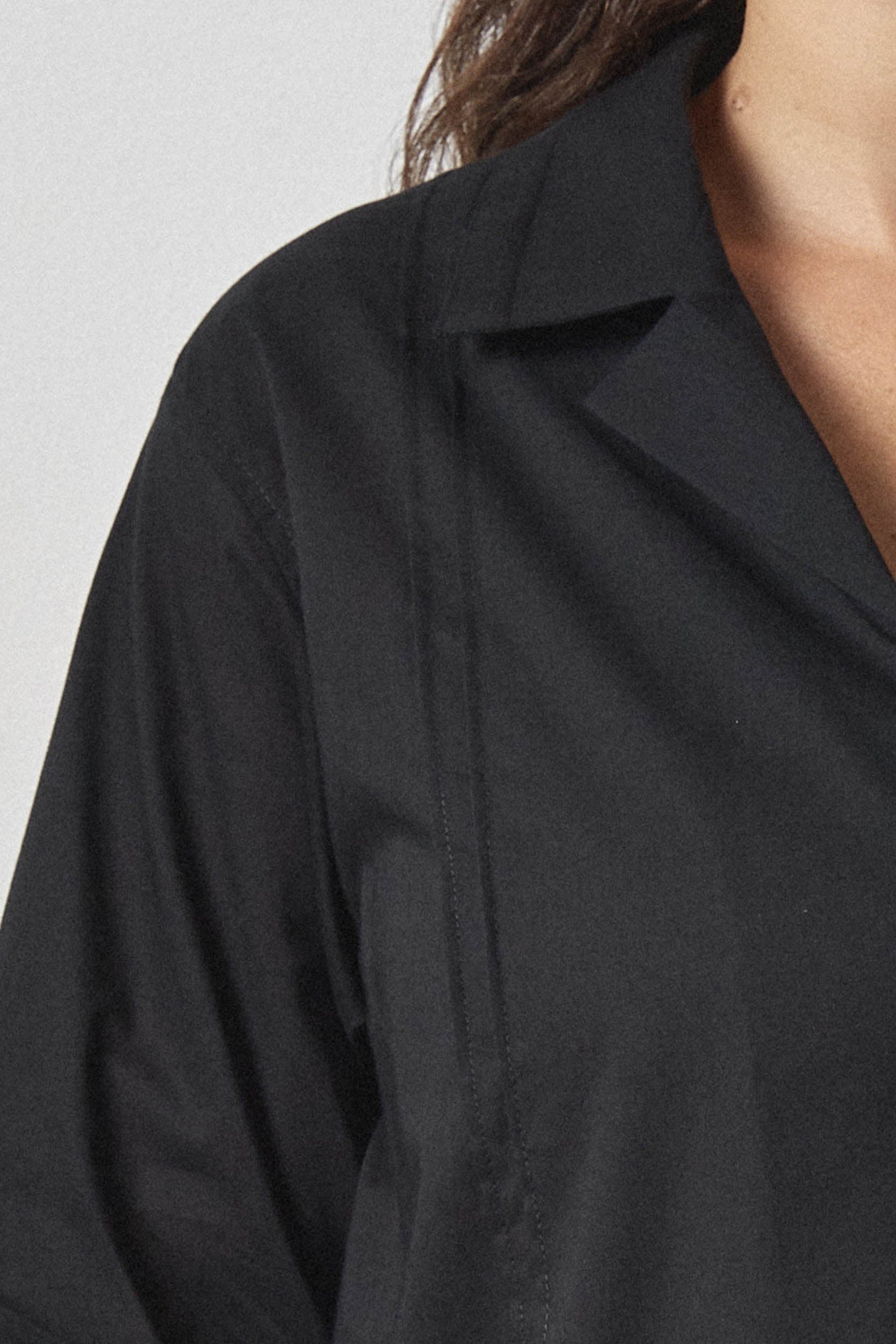 חולצת מוריס שחור