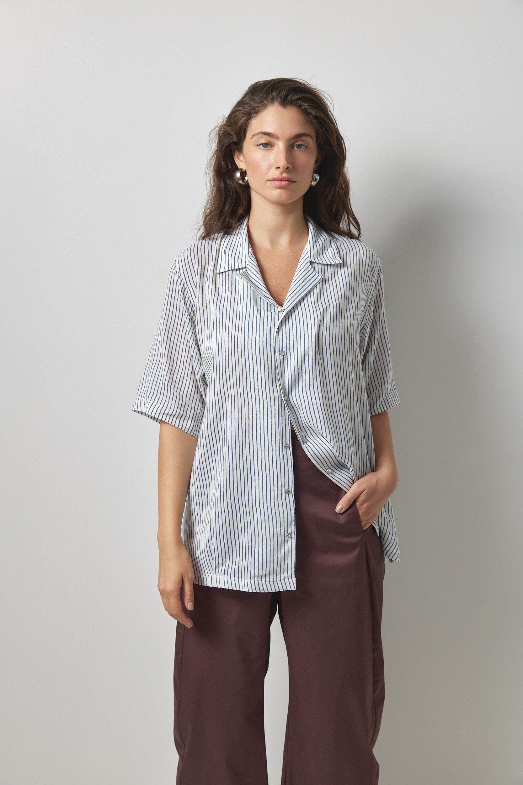 חולצת מוריס פסים