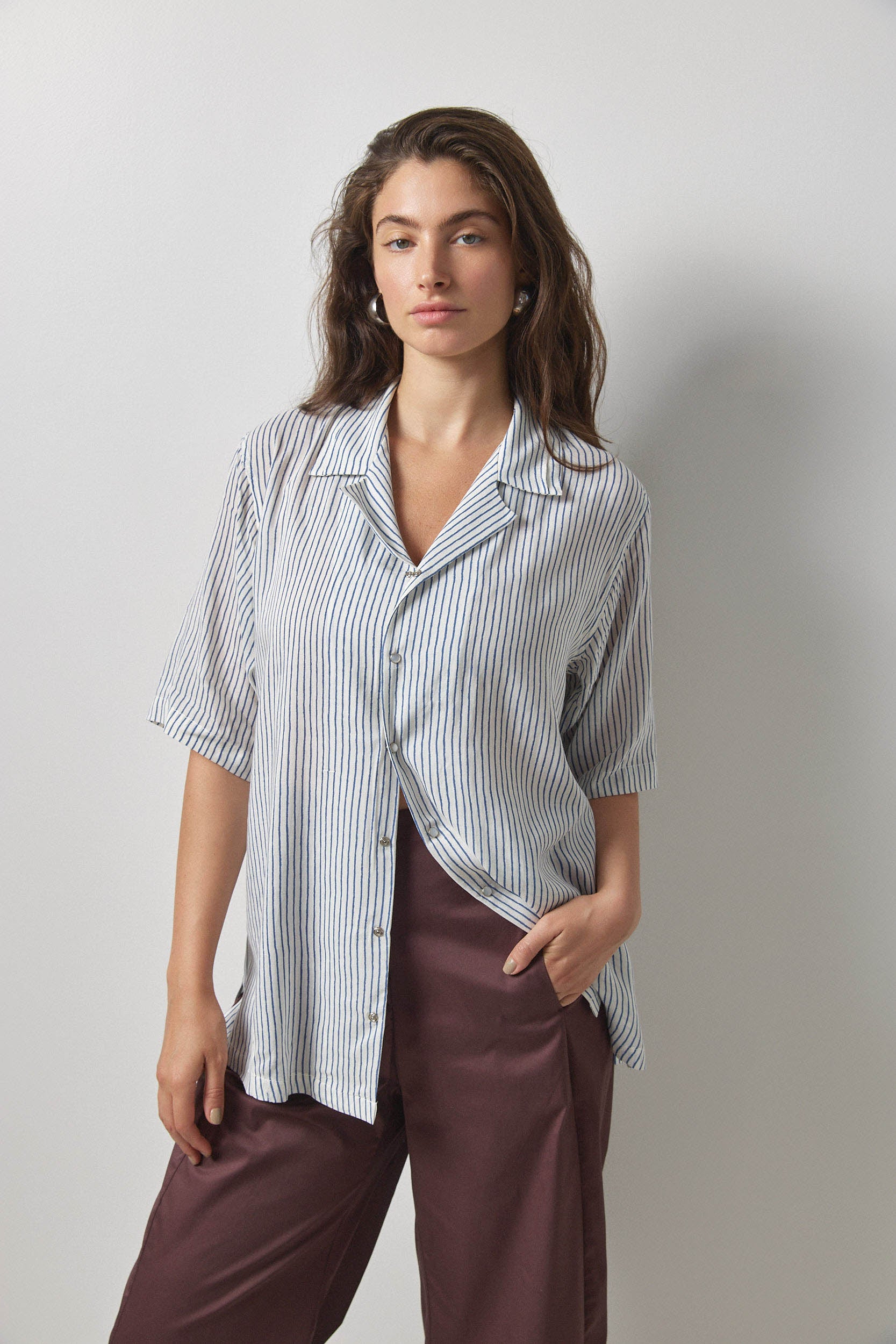 חולצת מוריס פסים