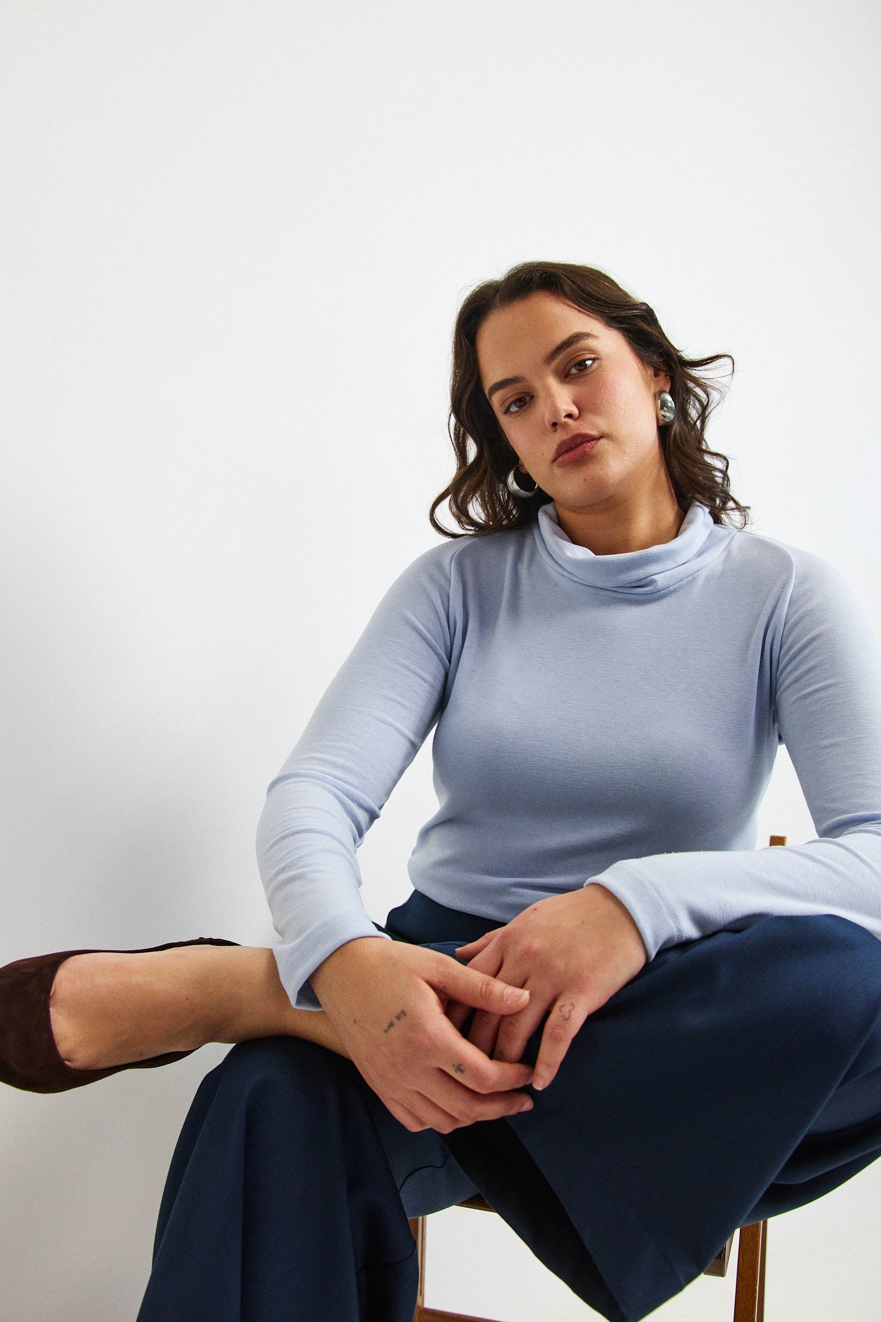 גולף ברונו סריג תכלת