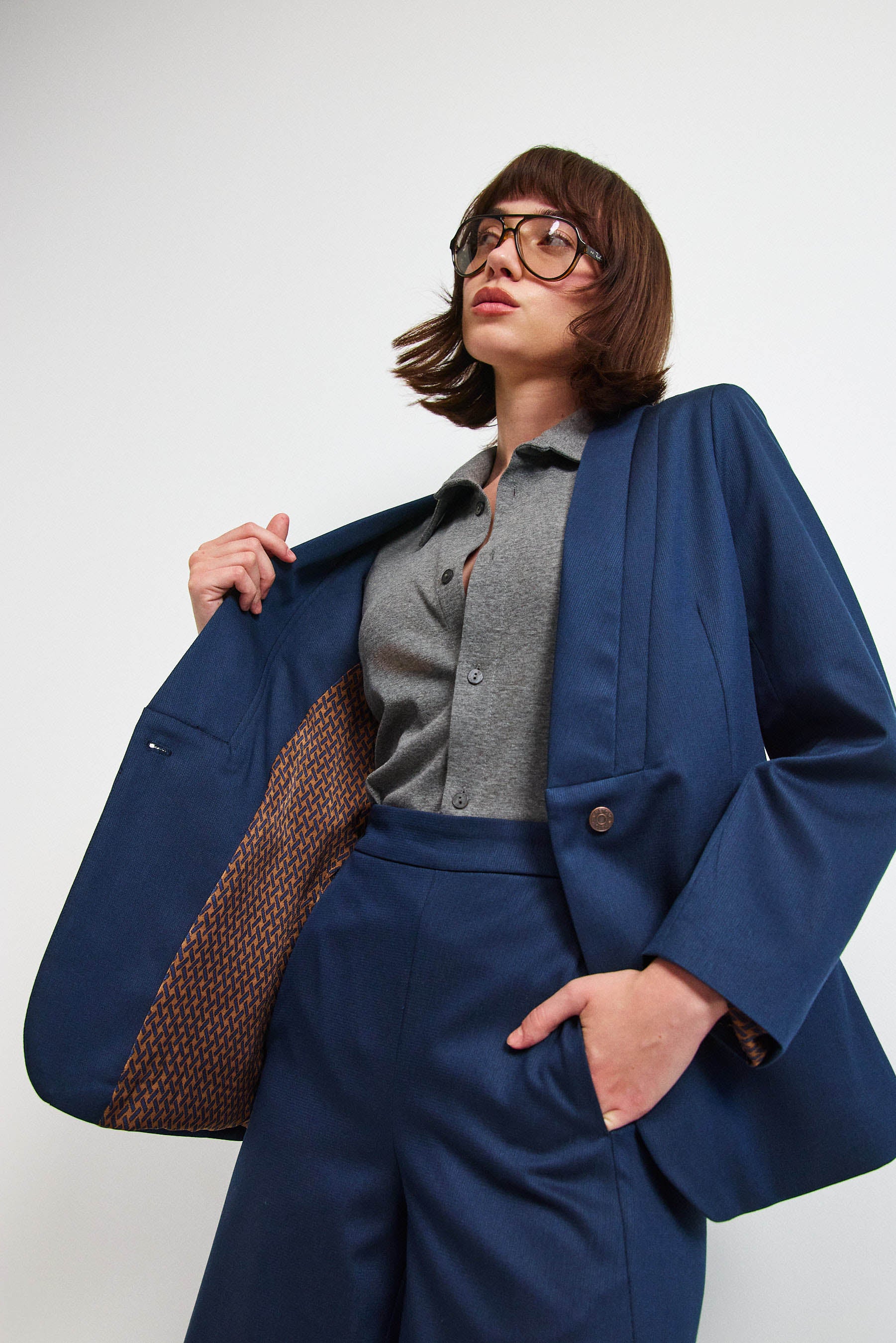 ג׳קט פולי טנסל נייבי