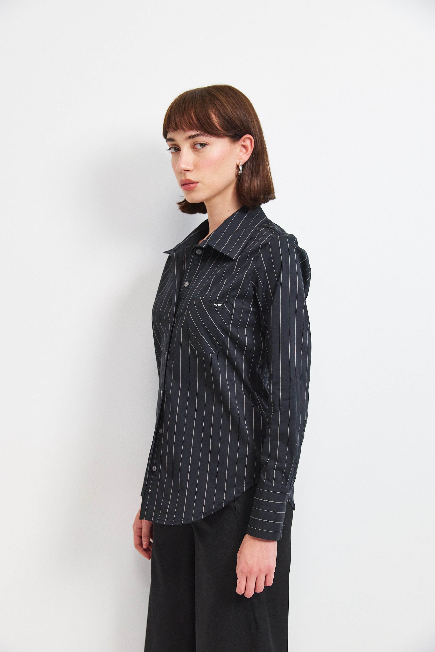 חולצת קאי פסים שחור