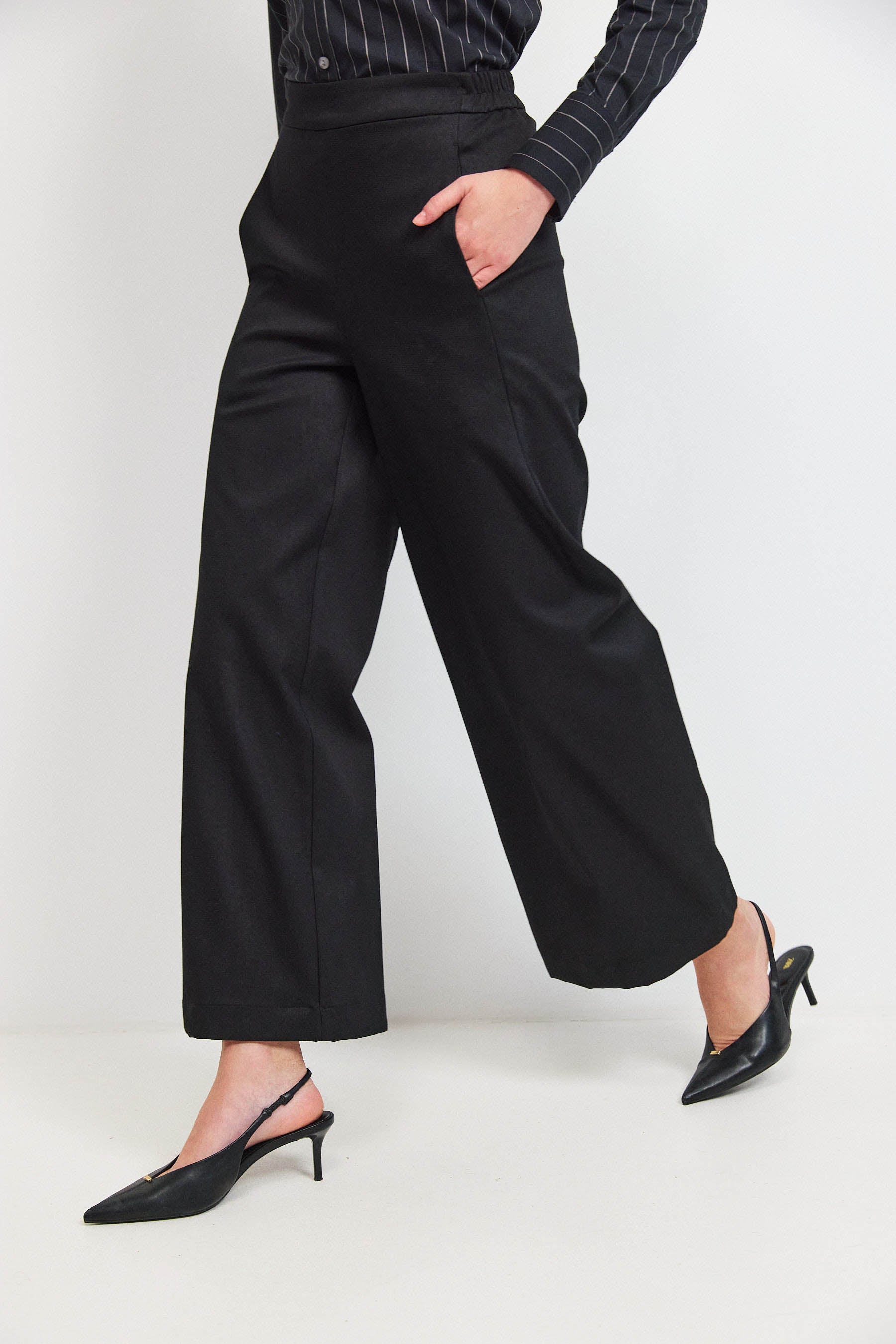 מכנסי הארי טנסל שחור