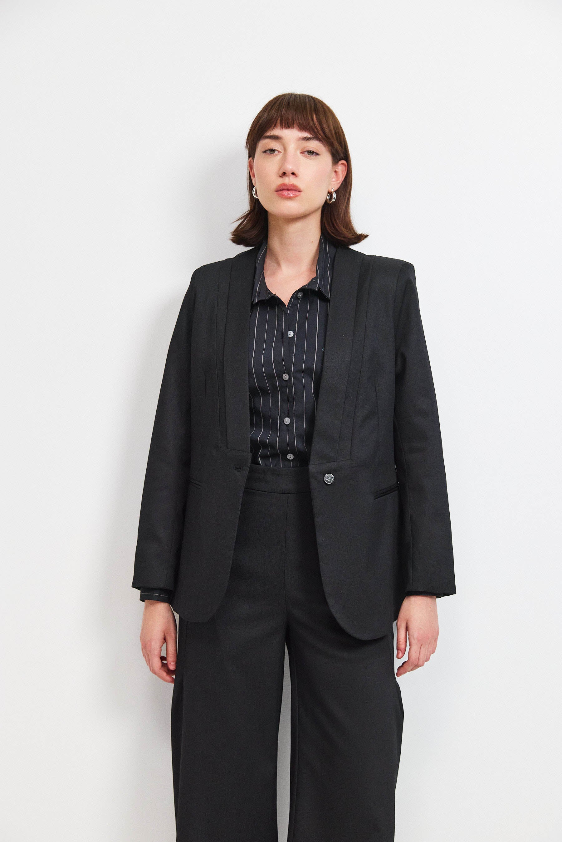 ג׳קט פולי טנסל שחור