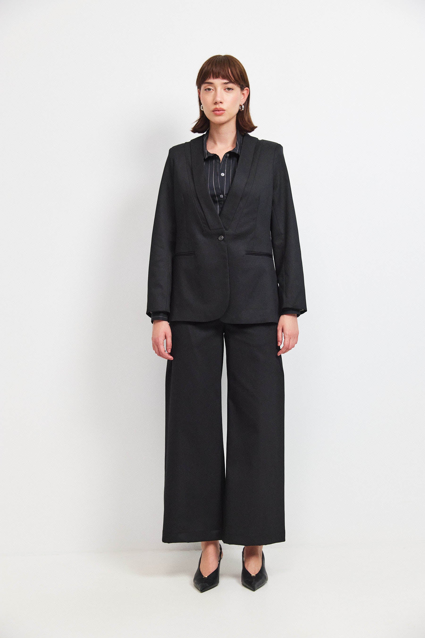 ג׳קט פולי טנסל שחור