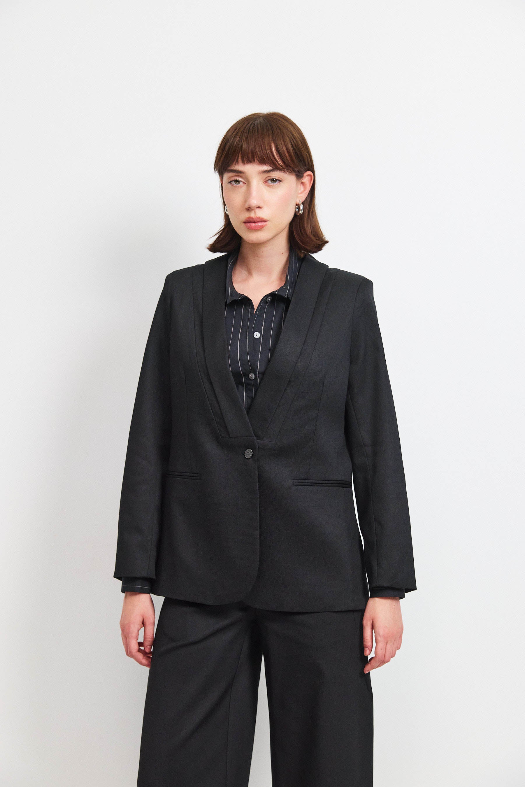 ג׳קט פולי טנסל שחור