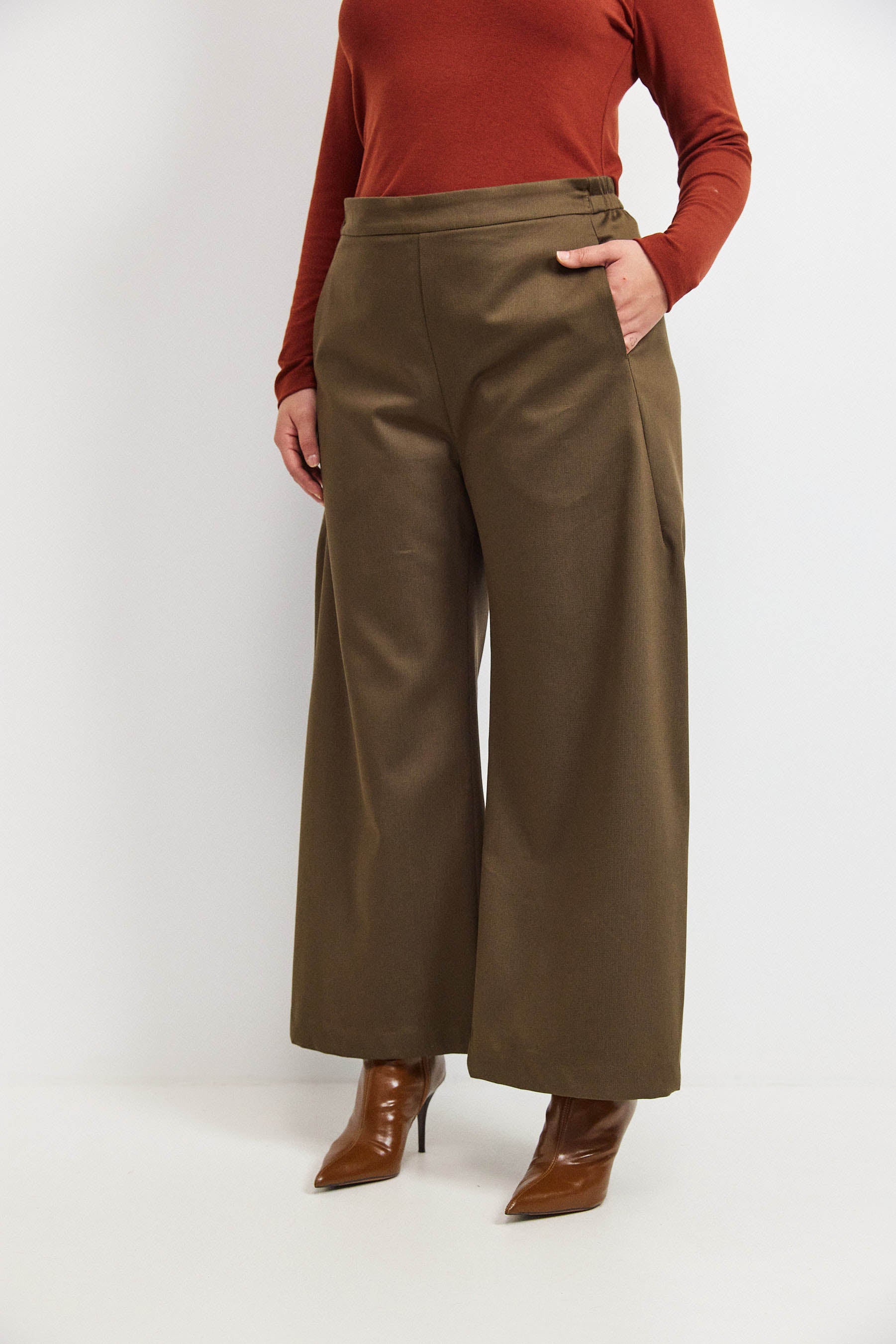 מכנסי הארי טנסל חום