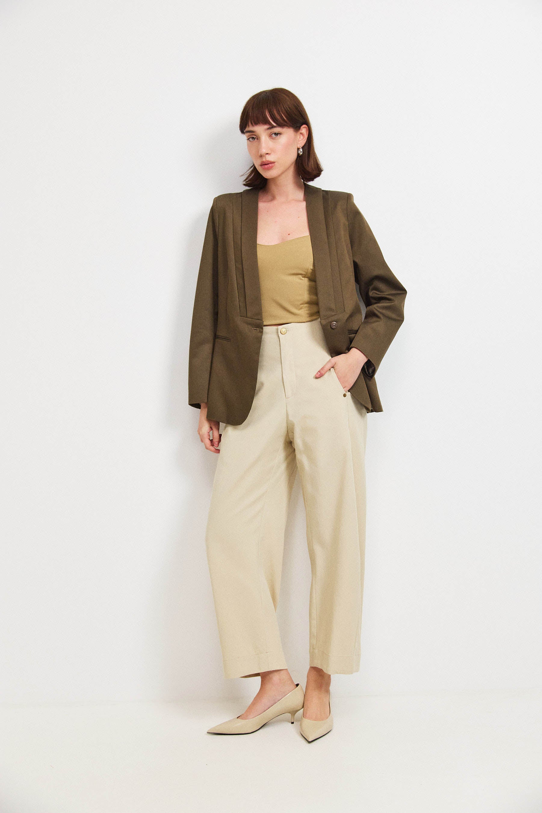 ג׳קט פולי טנסל חום