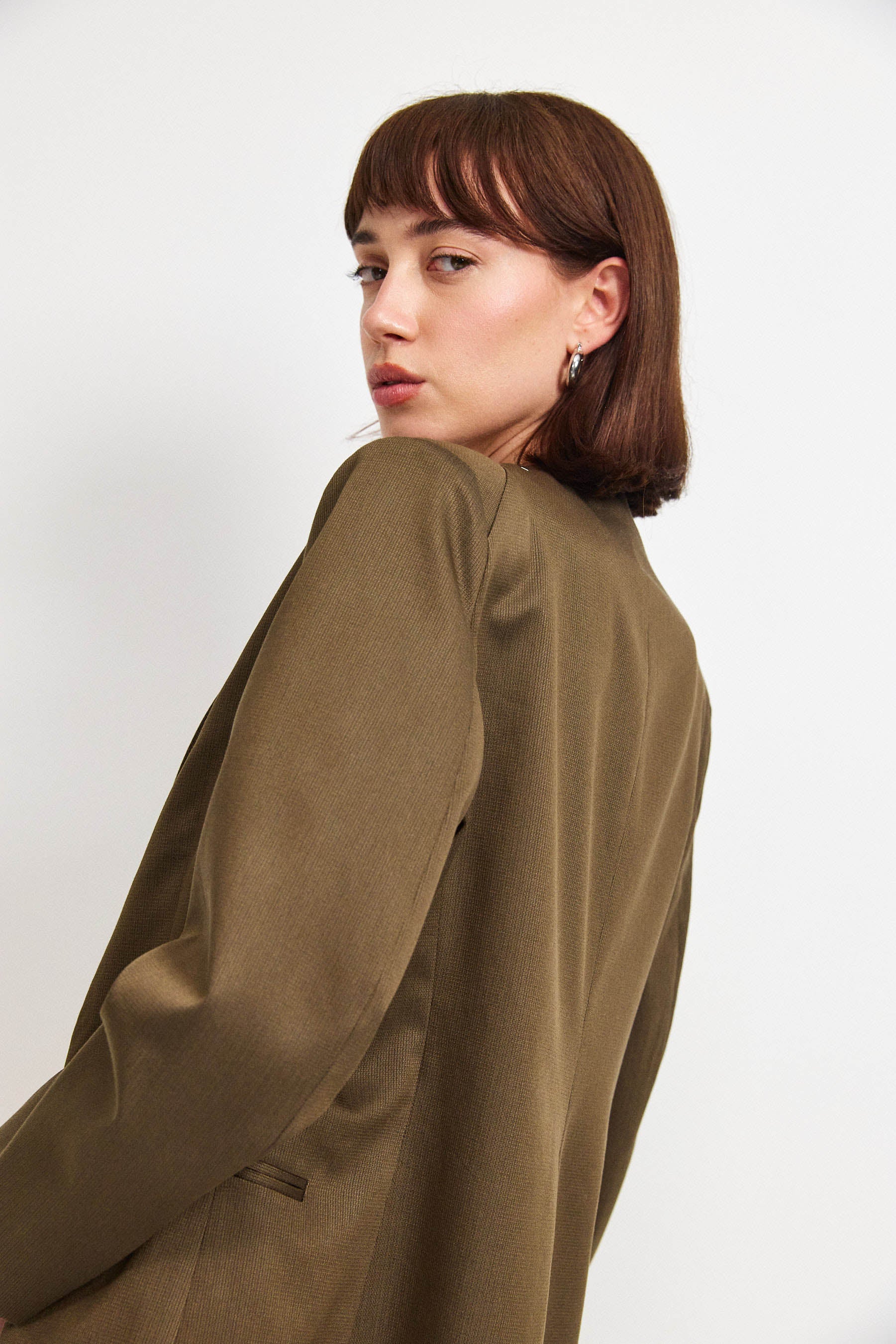 ג׳קט פולי טנסל חום