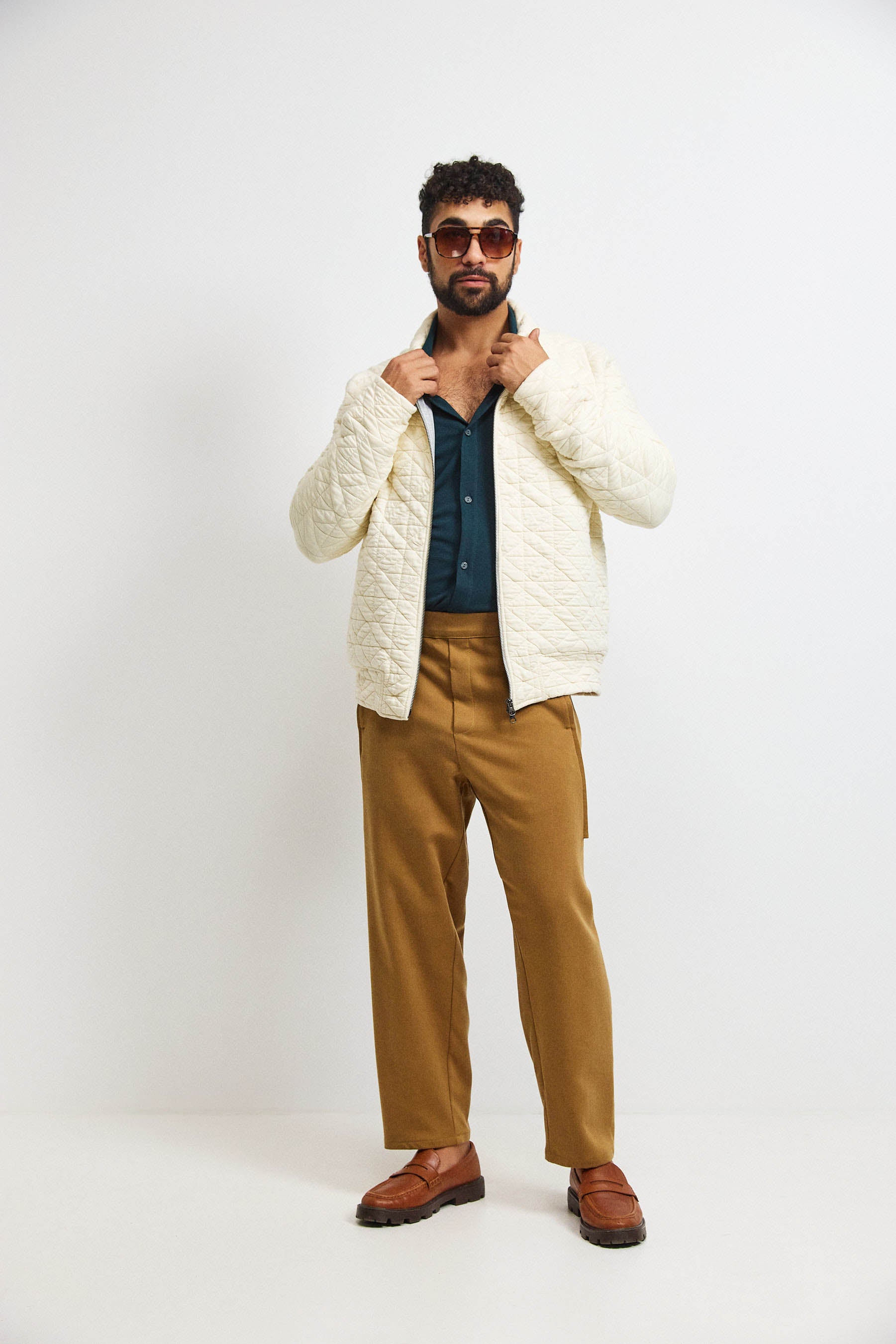 ג'קט קנדי גבר קרם