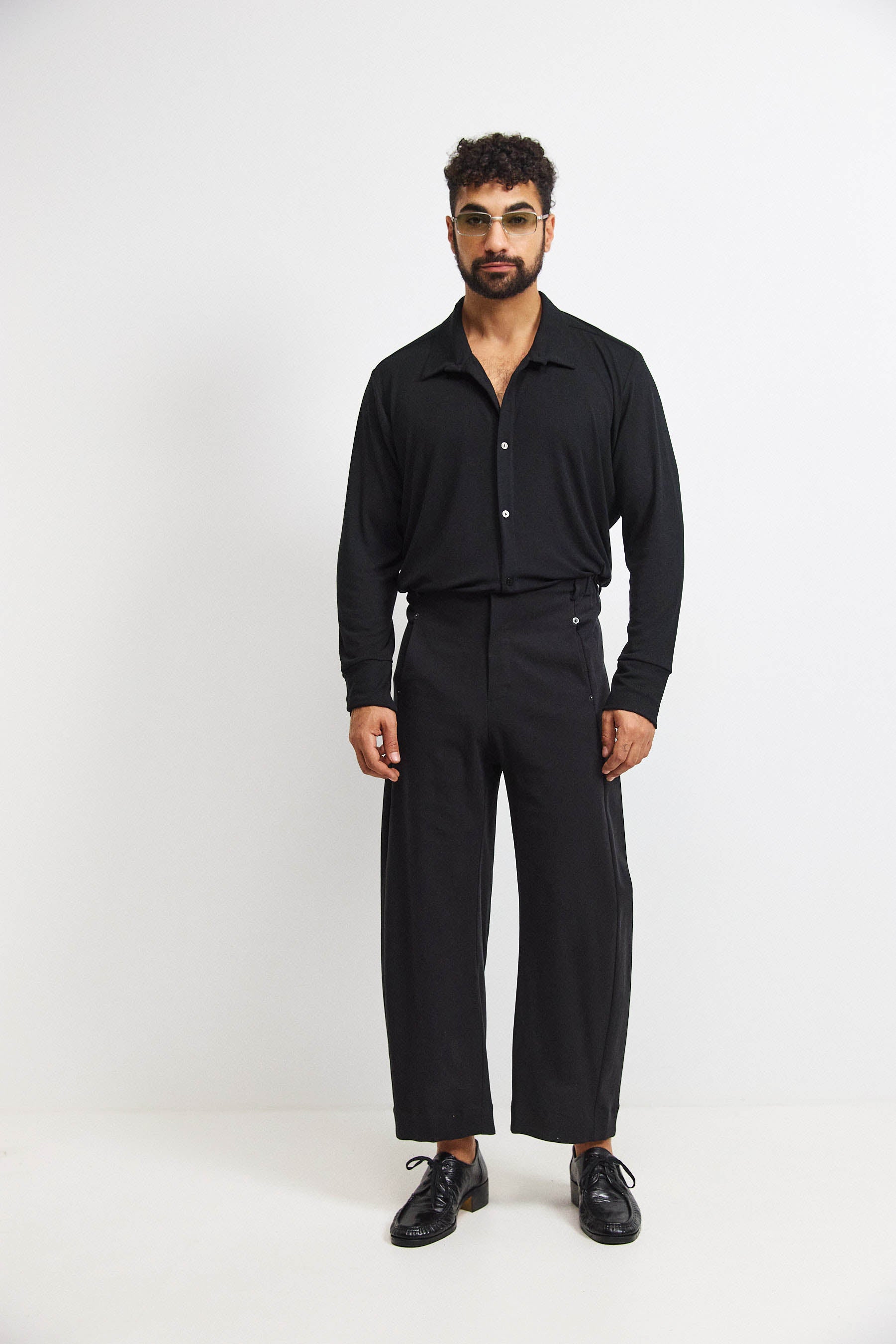 מכנסי ג׳סמין דריל גבר שחור