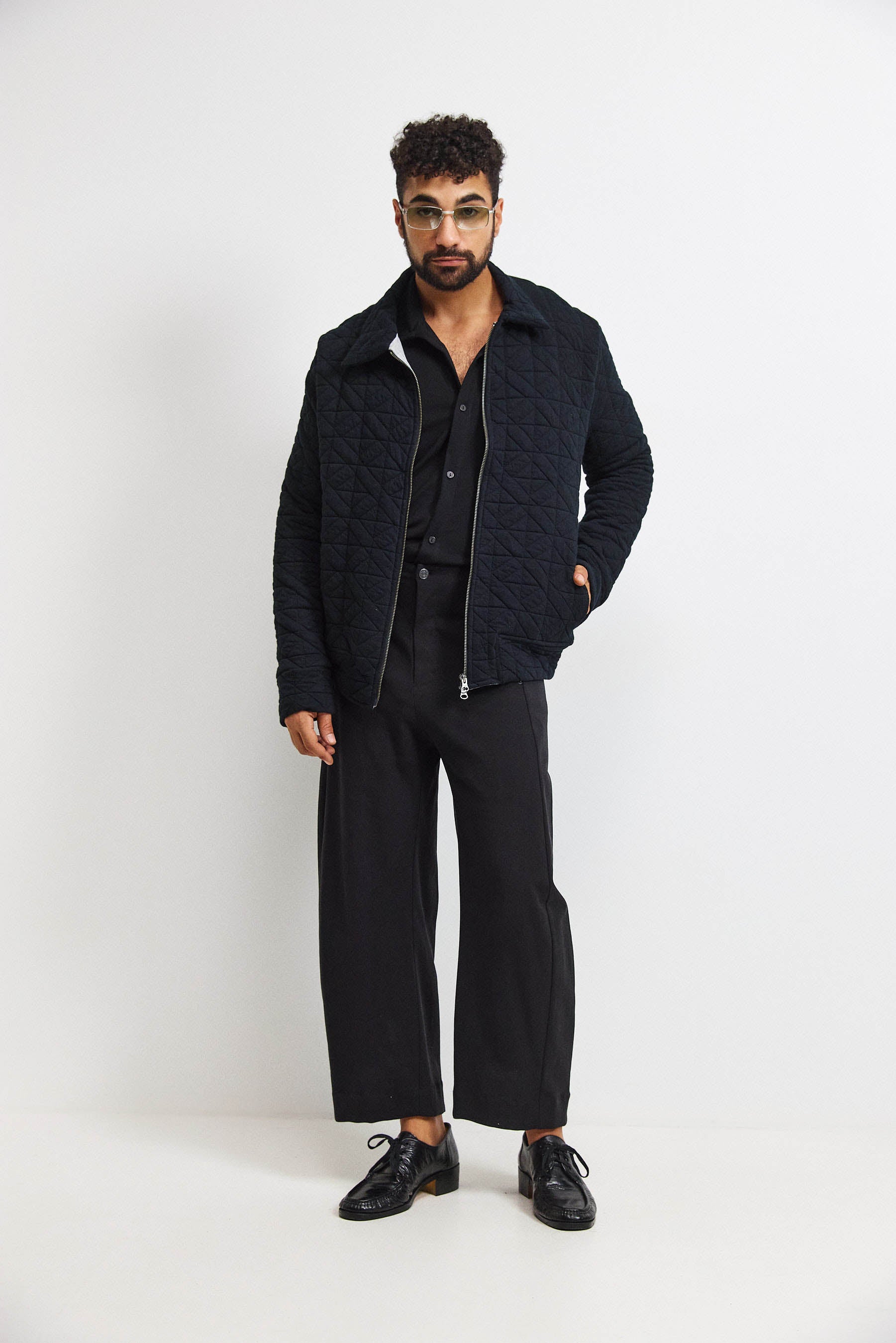 ג'קט קנדי גבר שחור