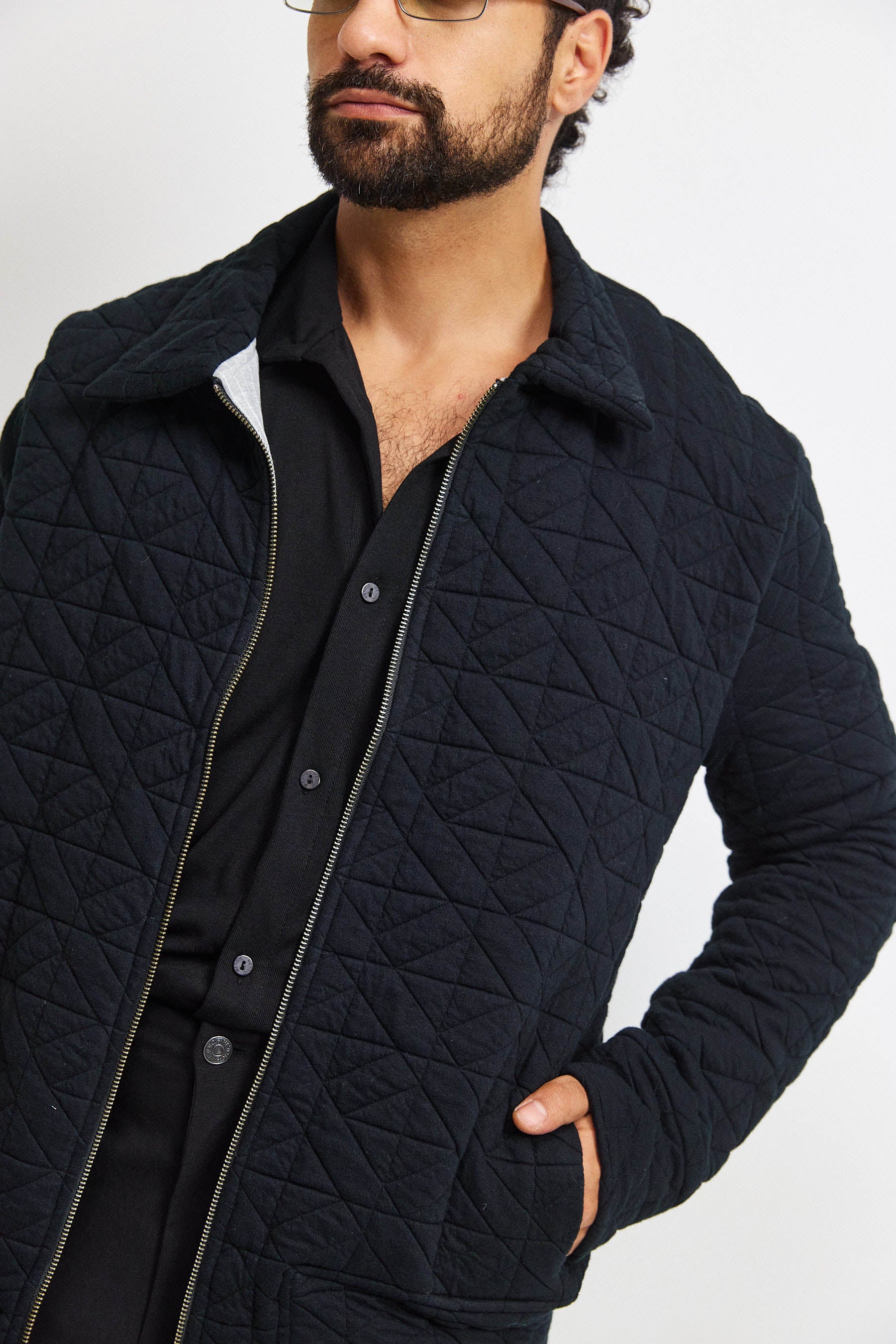 ג'קט קנדי גבר שחור