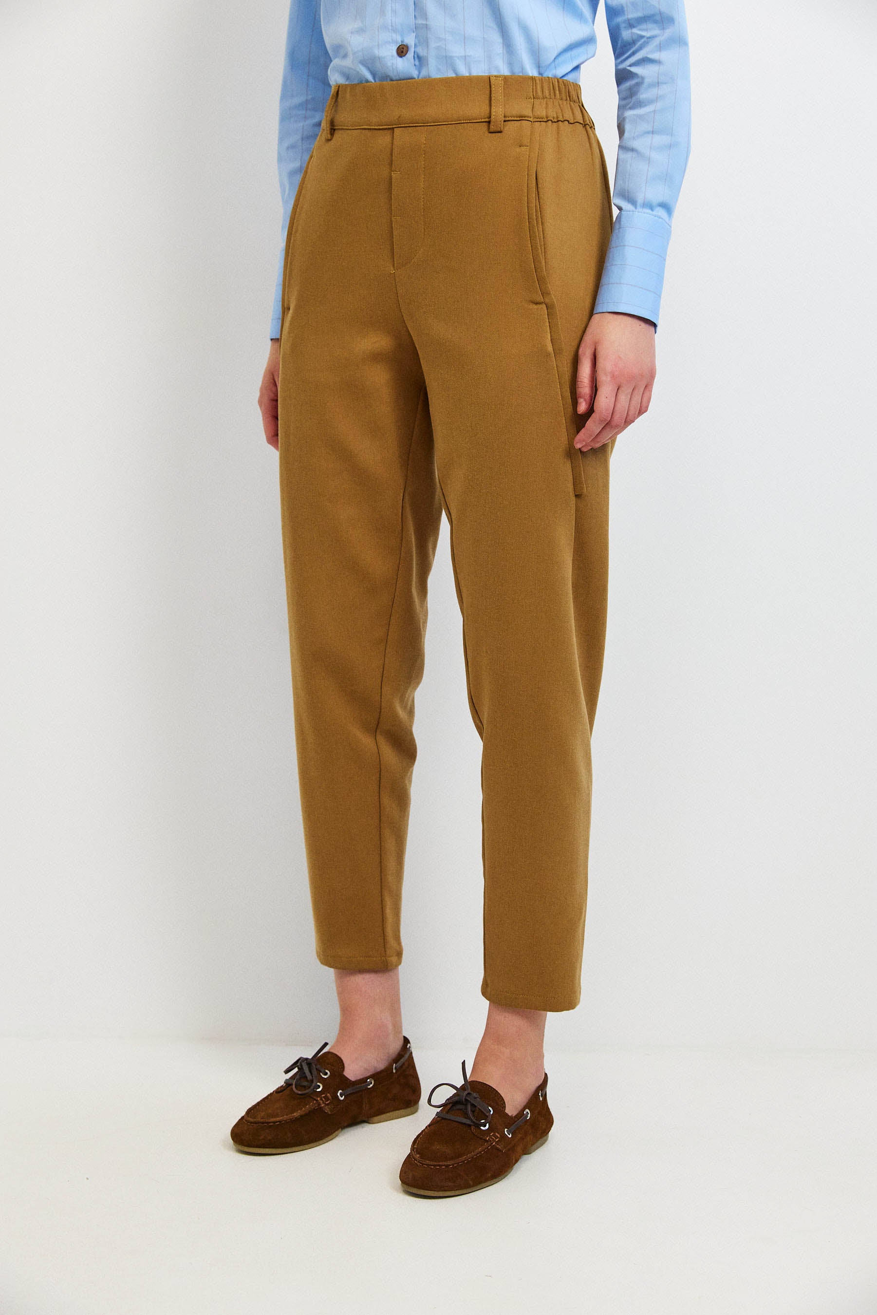 מכנסי מקס קומפורט קאמל