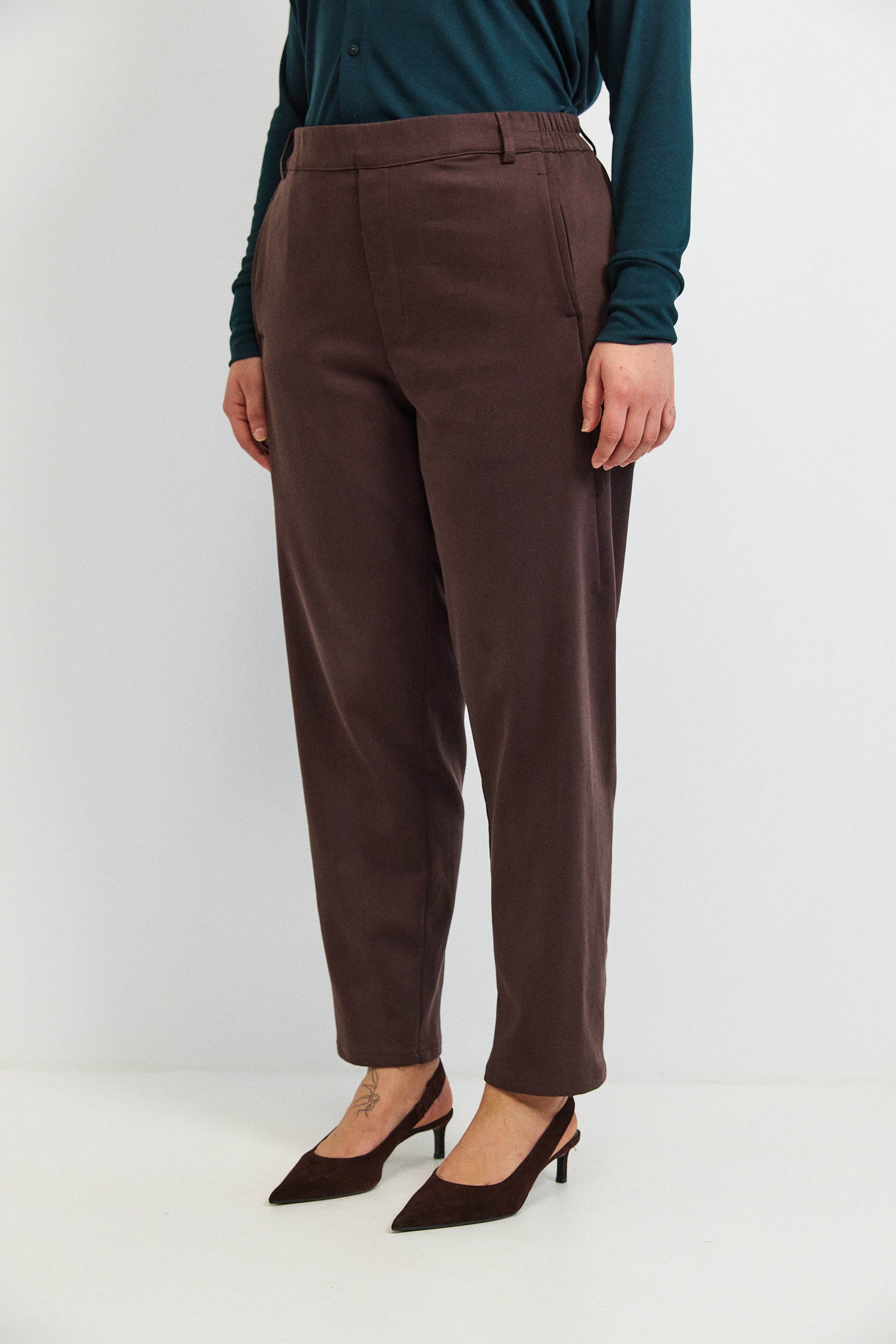 מכנסי מקס קומפורט חום