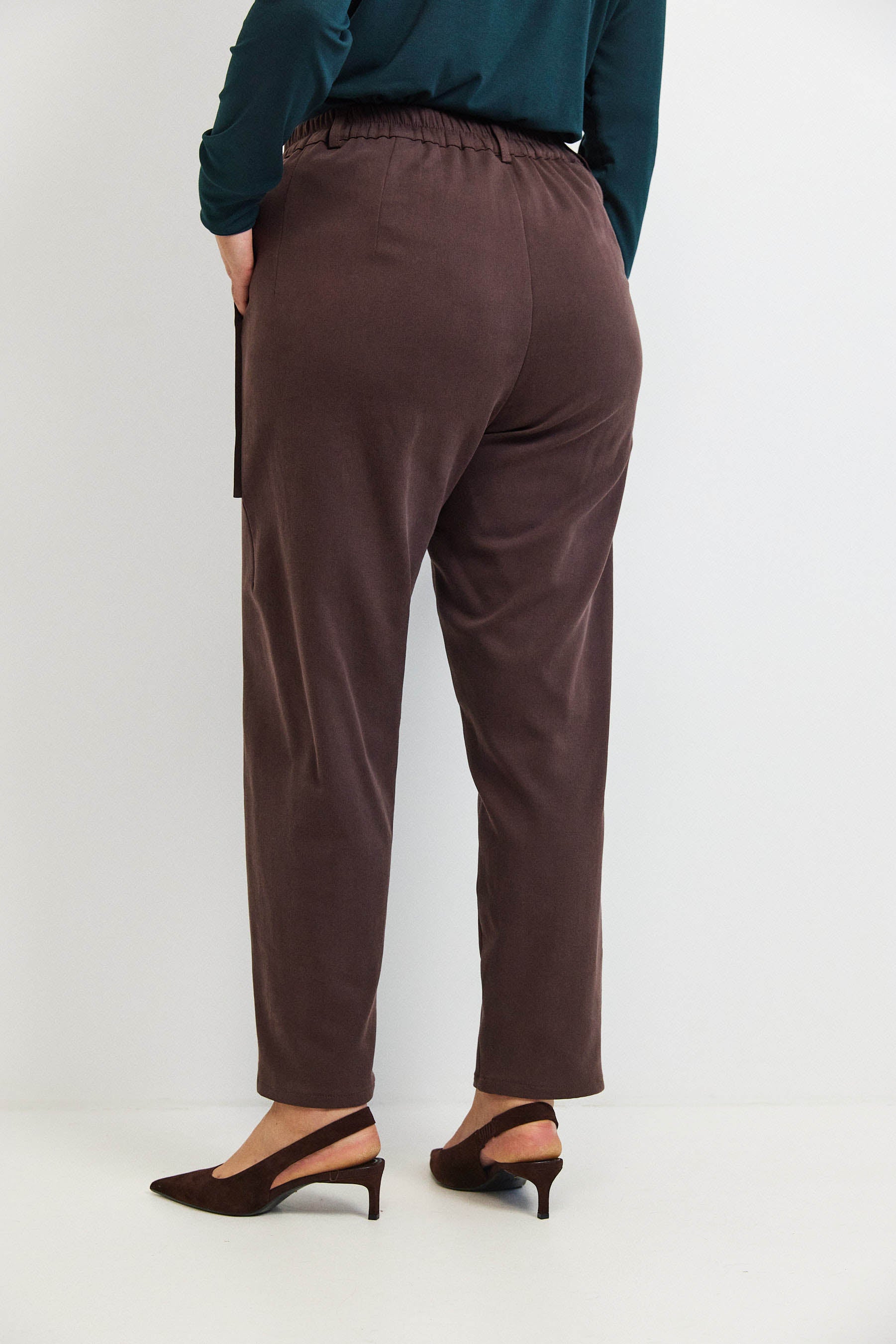 מכנסי מקס קומפורט חום