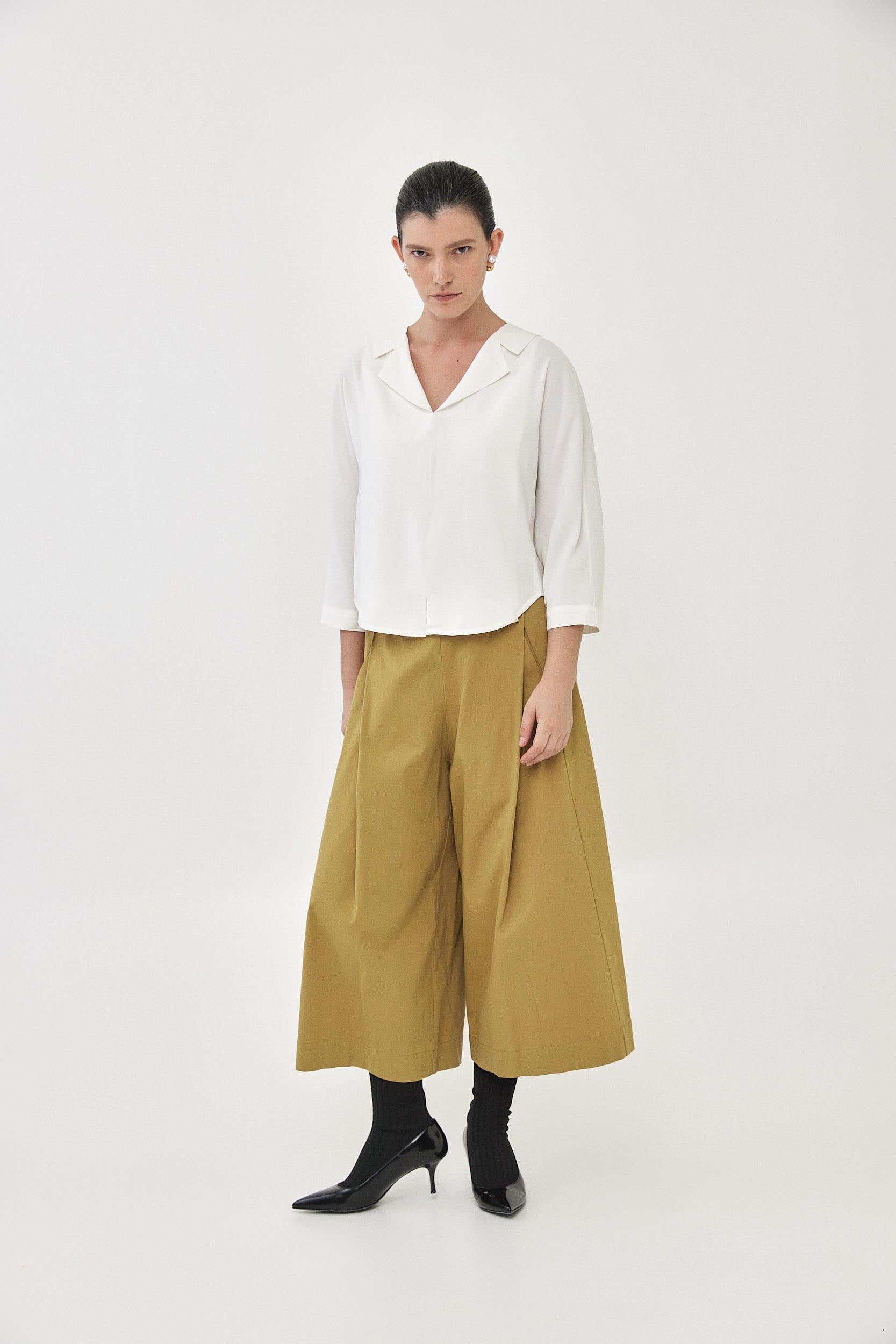 חולצת אלן שמנת