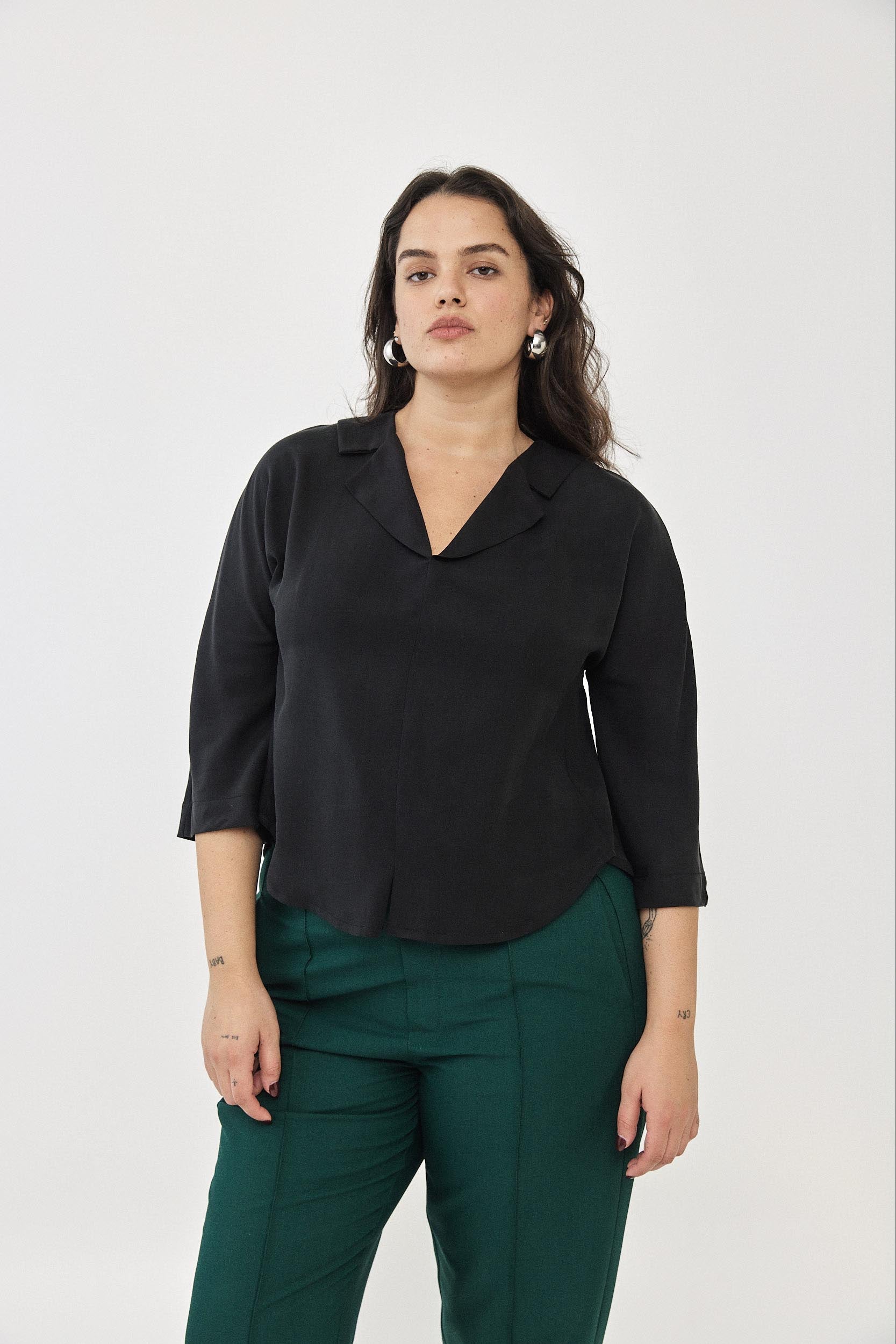 חולצת אלן שחור