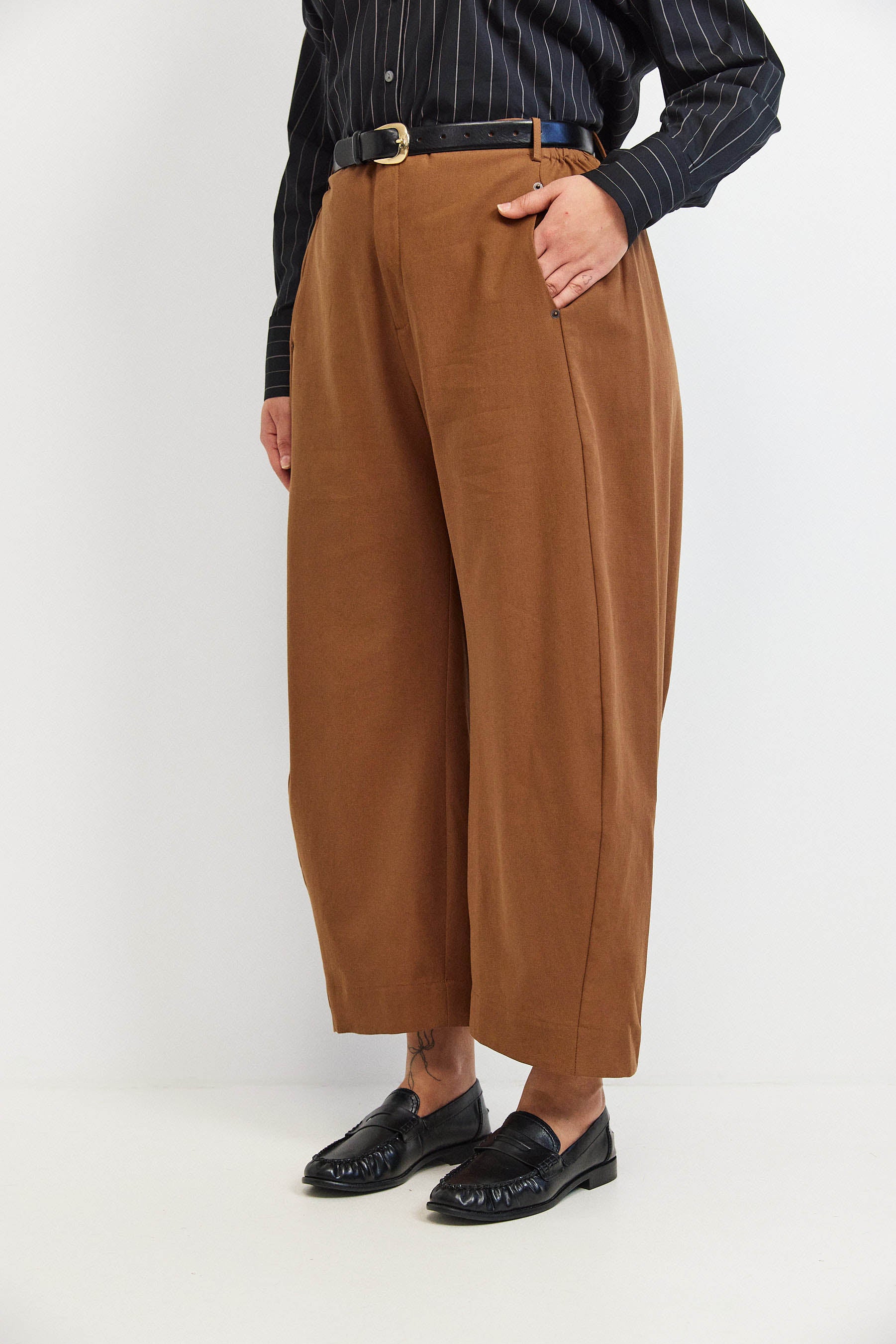 מכנסי ג׳סמין דריל חום