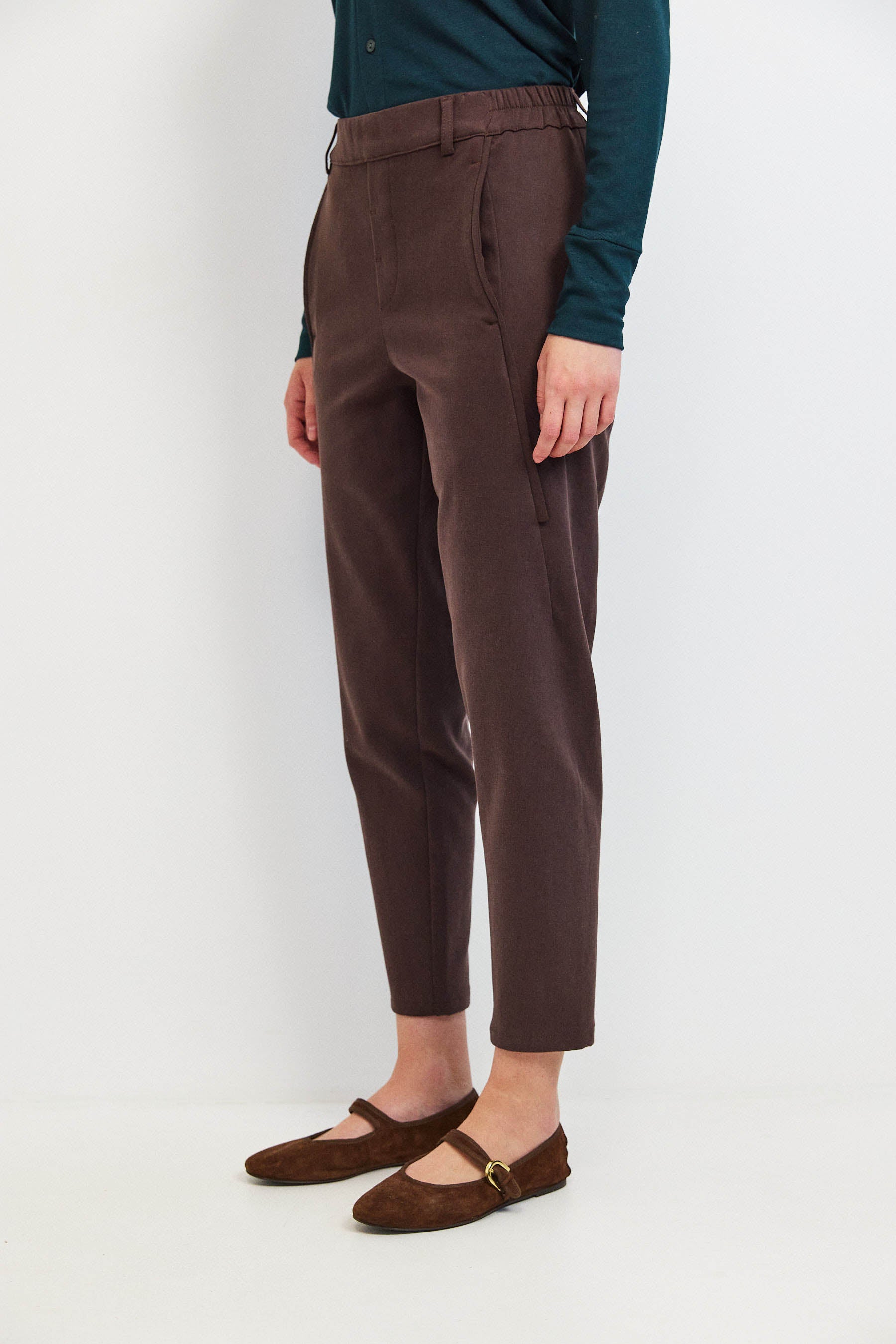 מכנסי מקס קומפורט חום